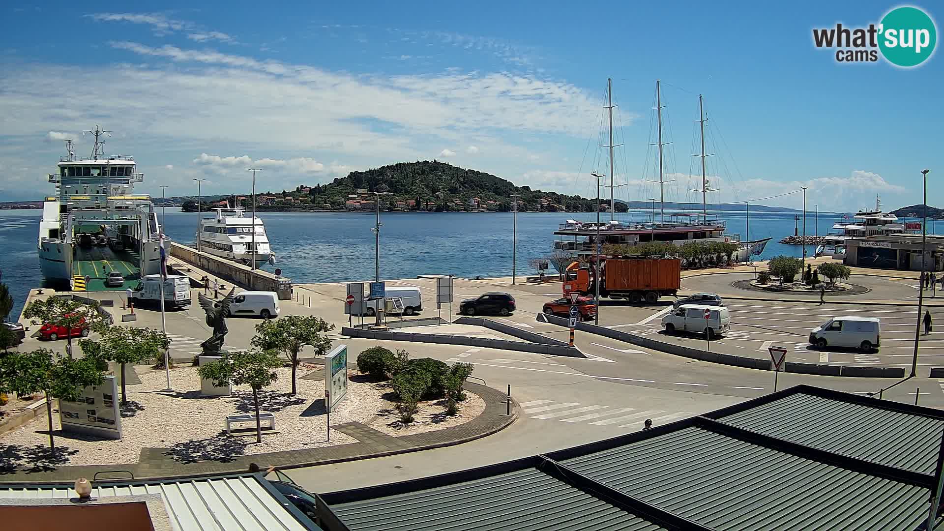 UGLJAN Webcam – Preko-Fähre nach Zadar