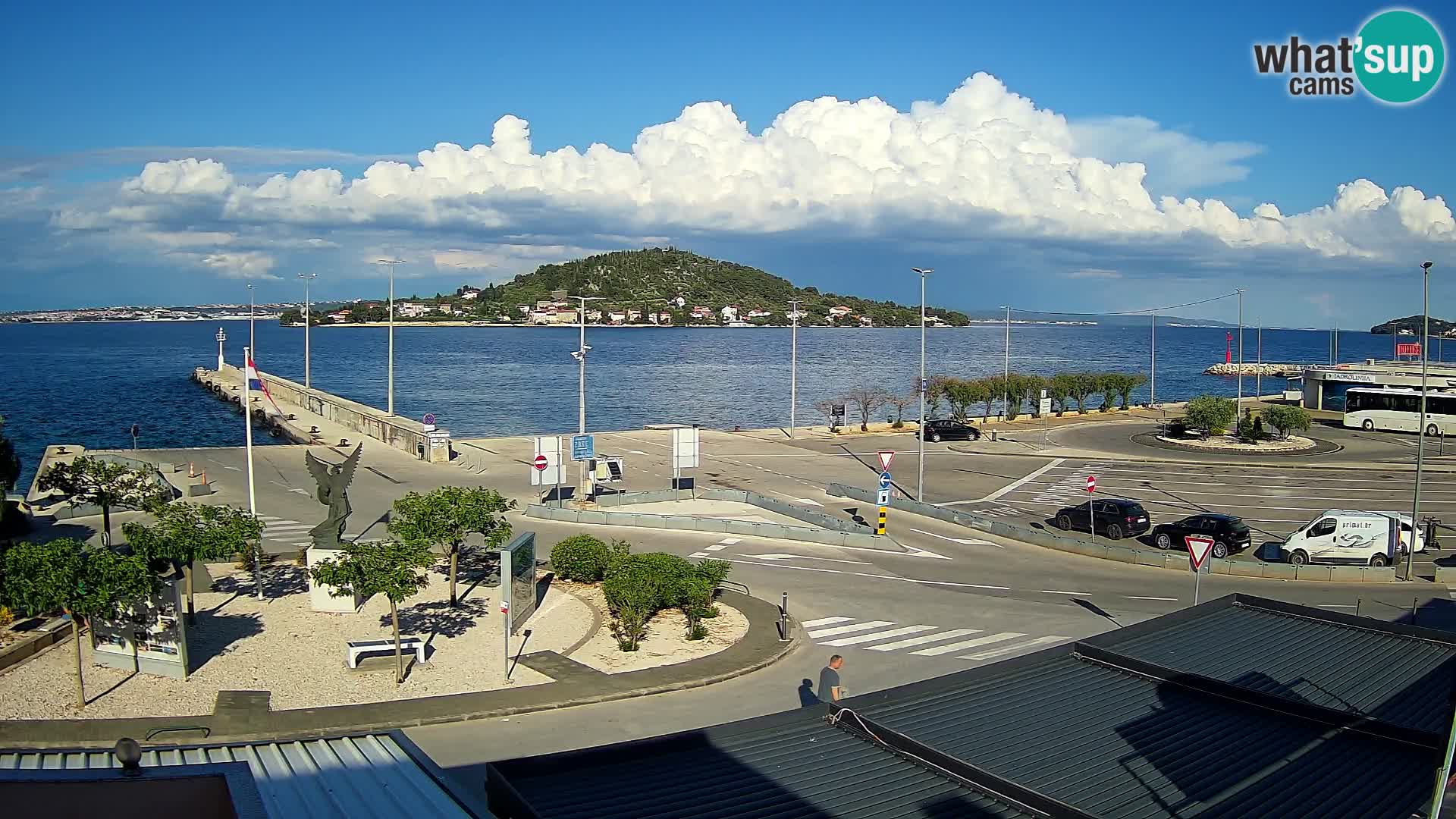 UGLJAN Webcam – Preko-Fähre nach Zadar
