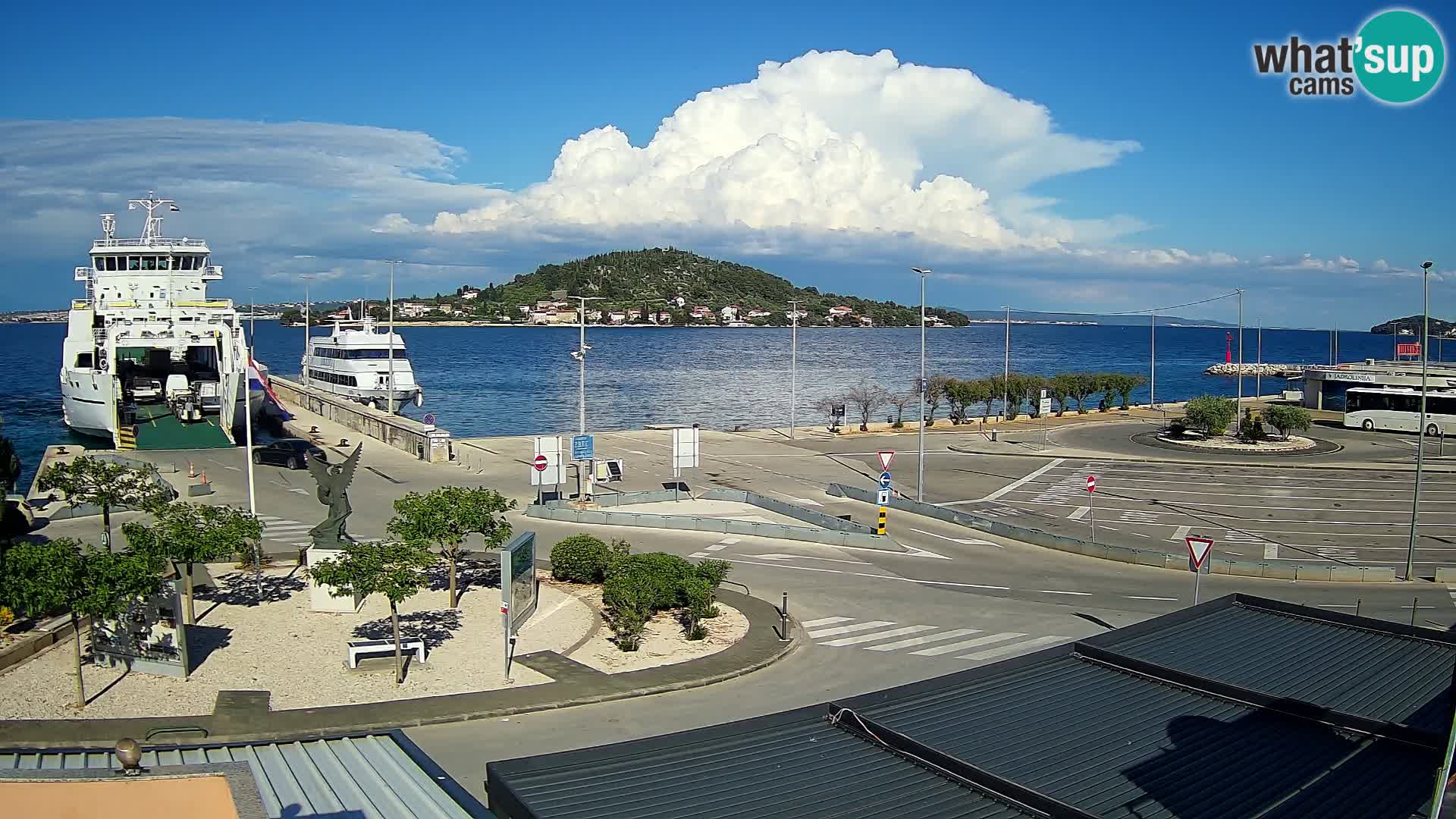 UGLJAN Webcam – Preko-Fähre nach Zadar