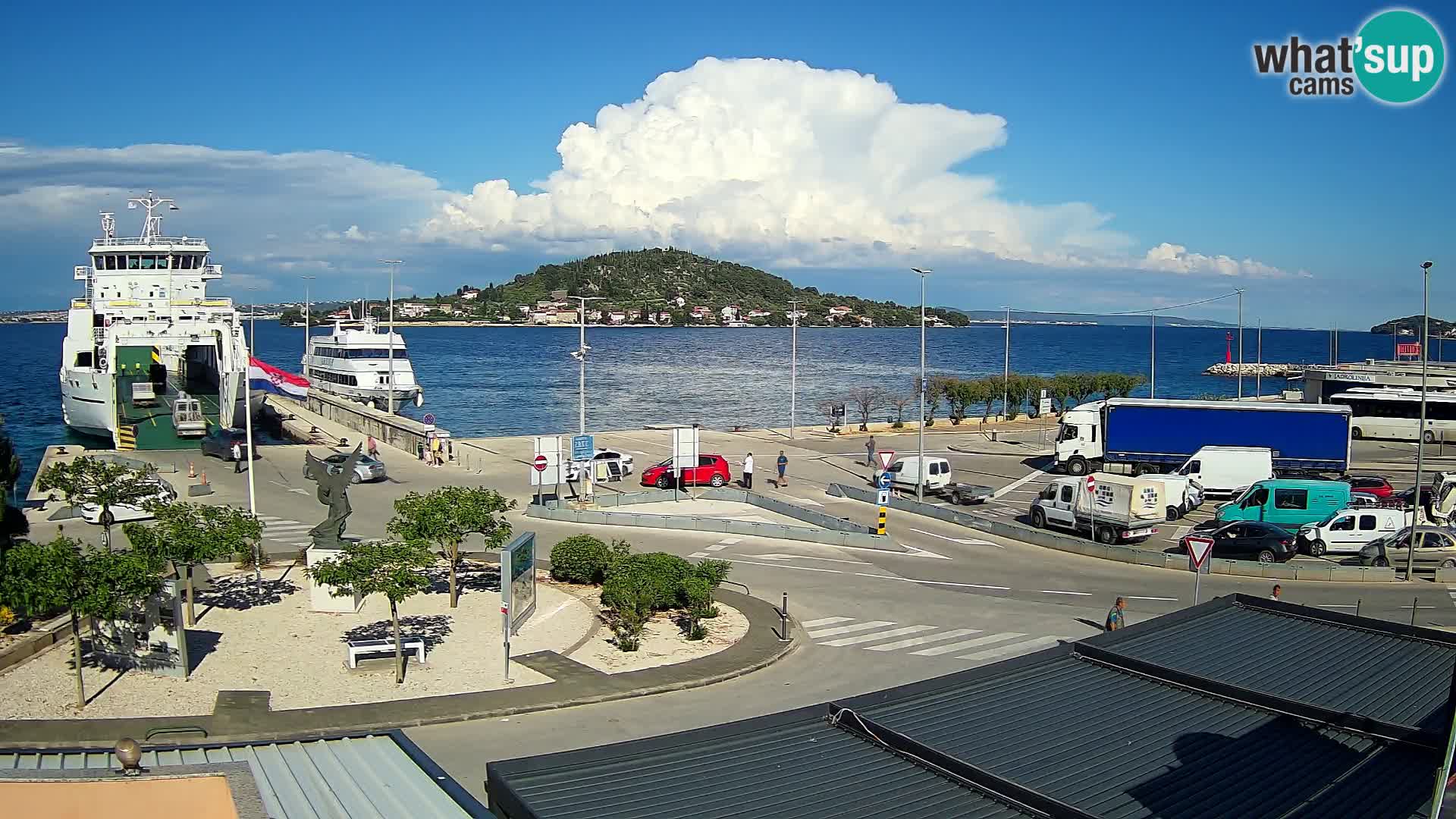 UGLJAN Webcam – Preko-Fähre nach Zadar