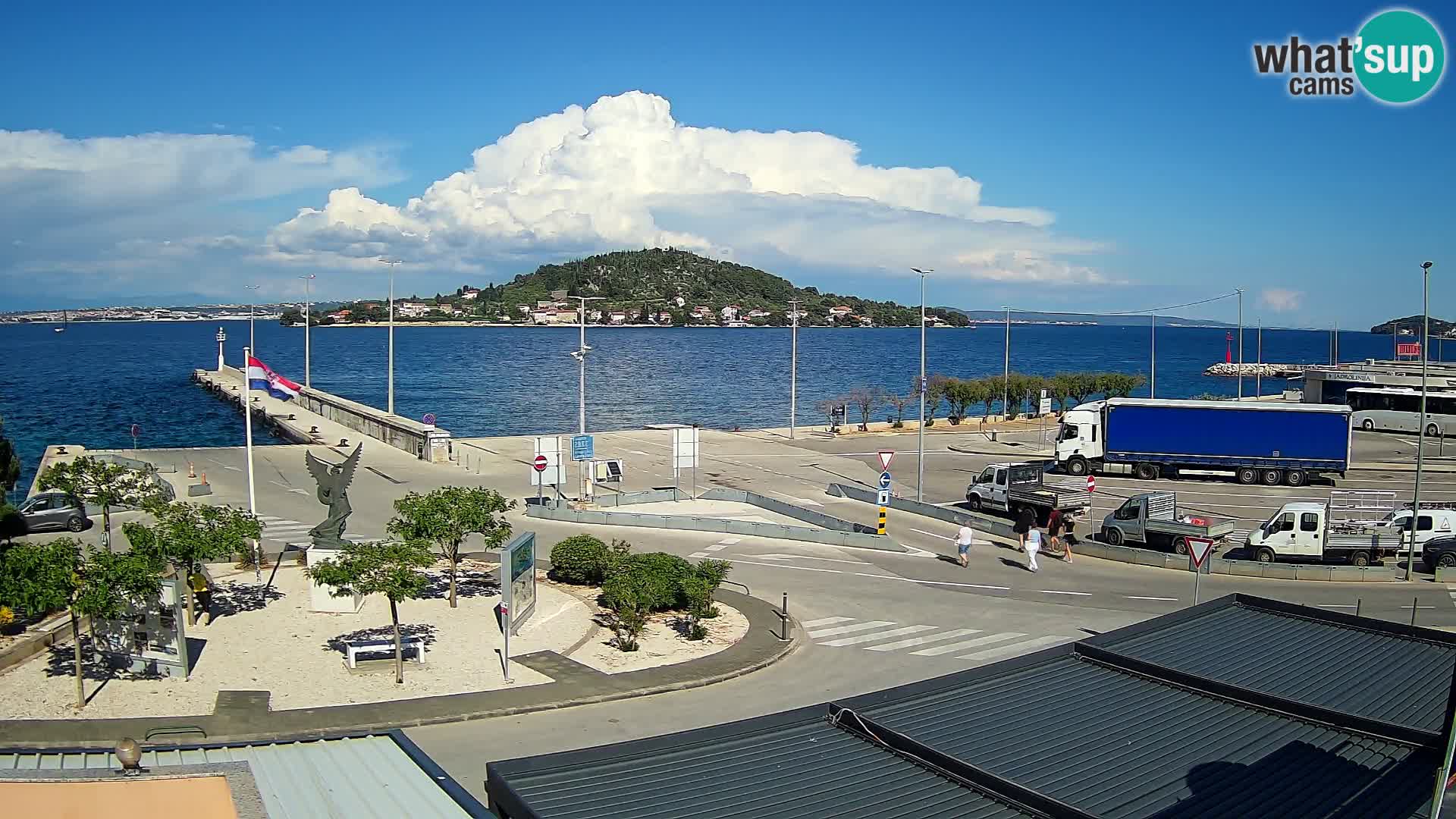 UGLJAN Webcam – Preko-Fähre nach Zadar