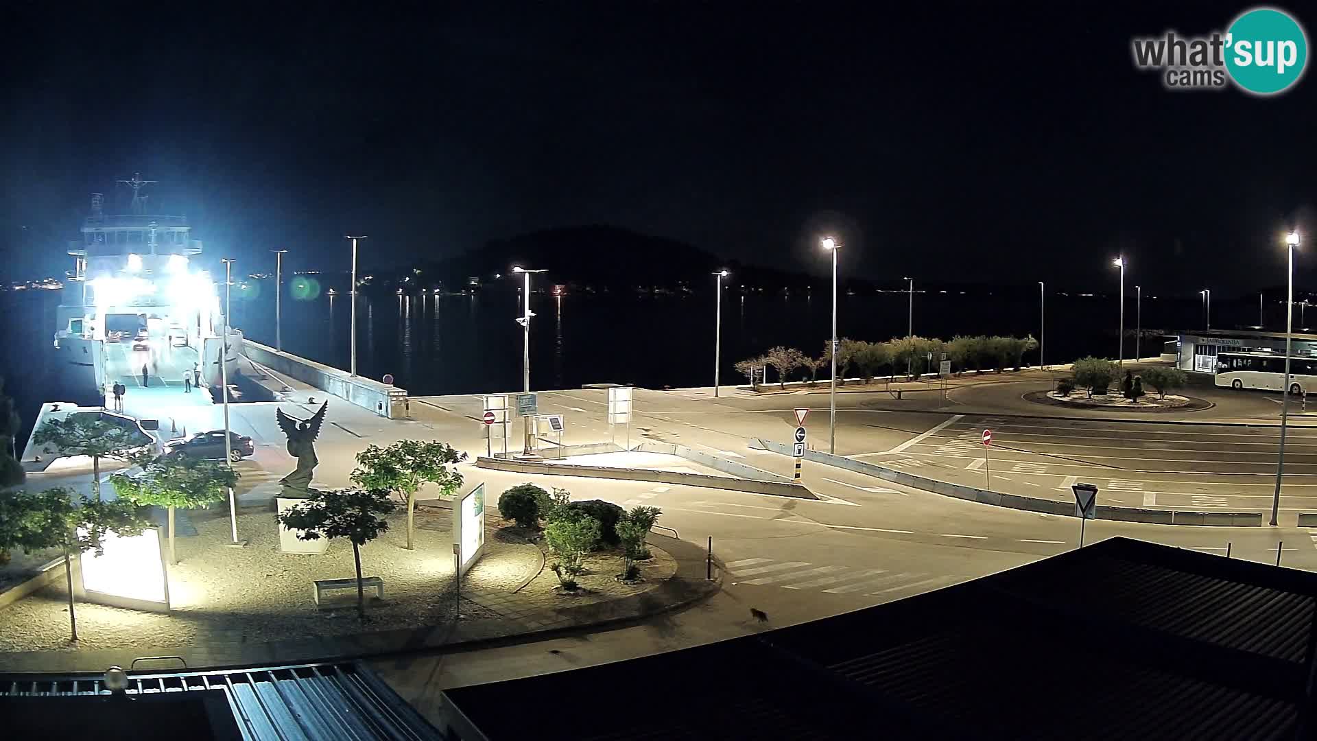 Webcam Ugliano – terminal traghetto da Preko a Zara