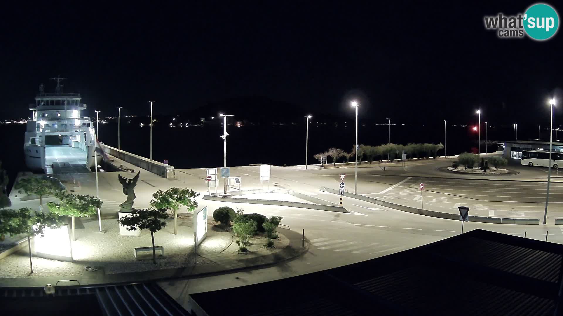 Webcam Ugliano – terminal traghetto da Preko a Zara