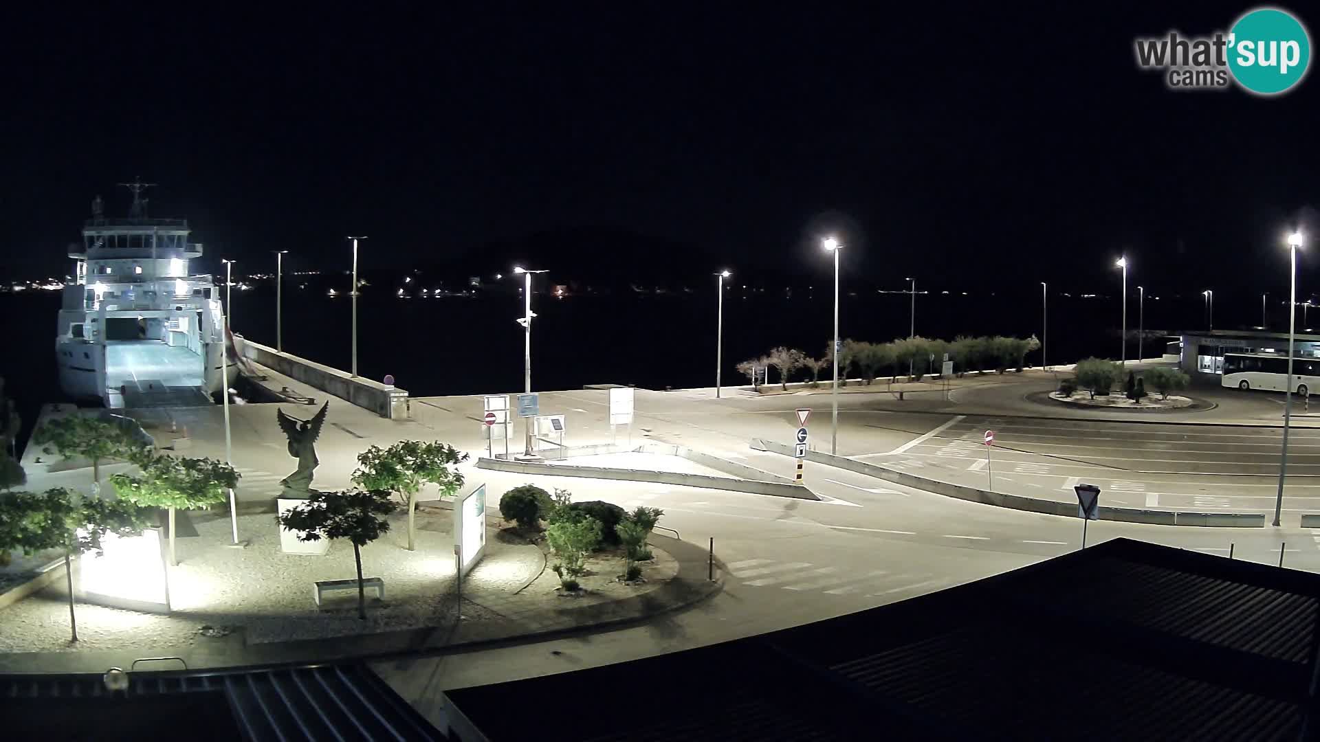 Webcam Ugljan – Preko Ferry to Zadar