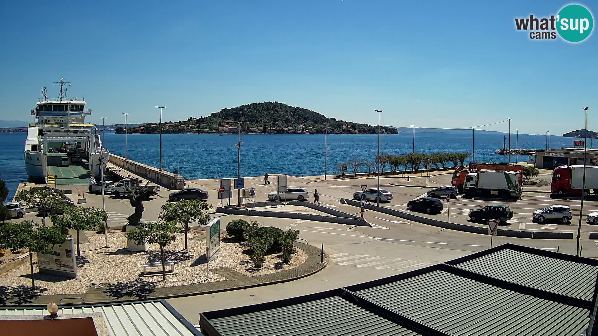 UGLJAN Webcam – Preko-Fähre nach Zadar