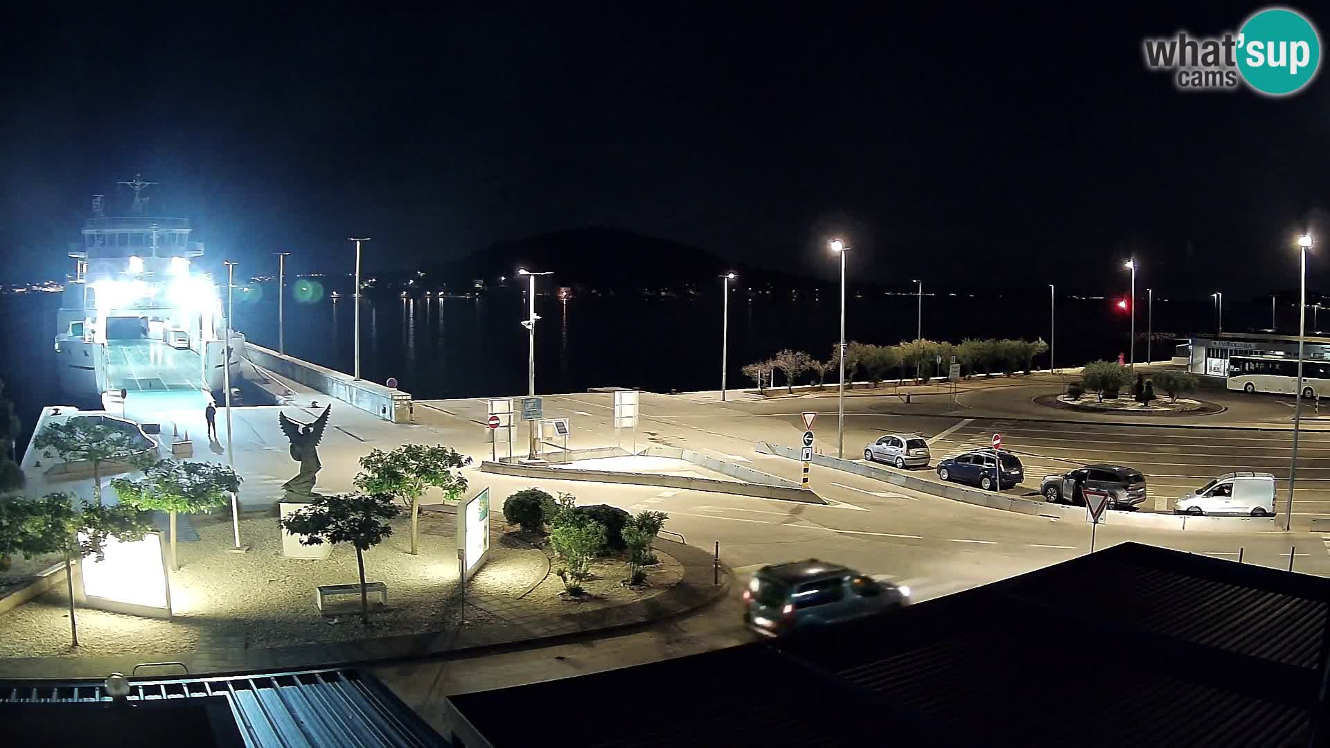 Webcam Ugliano – terminal traghetto da Preko a Zara