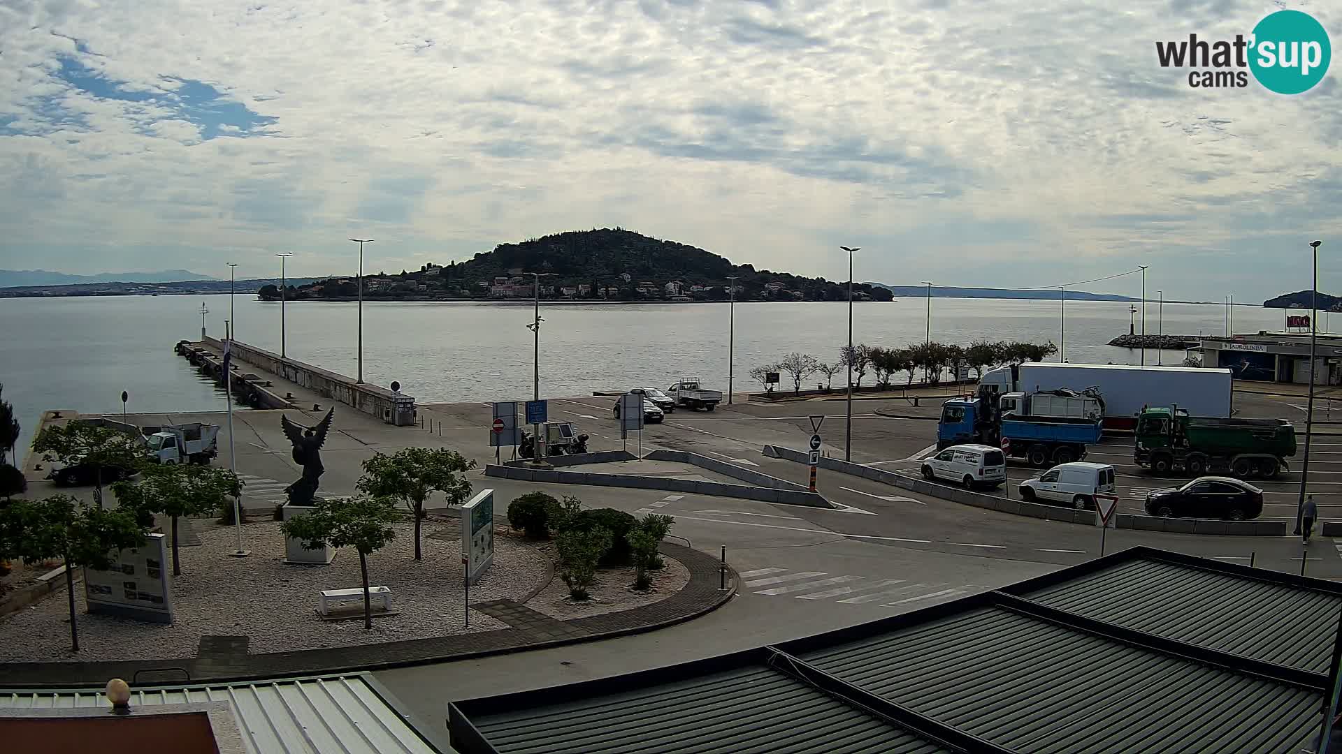 Webcam Ugljan – Preko Ferry to Zadar