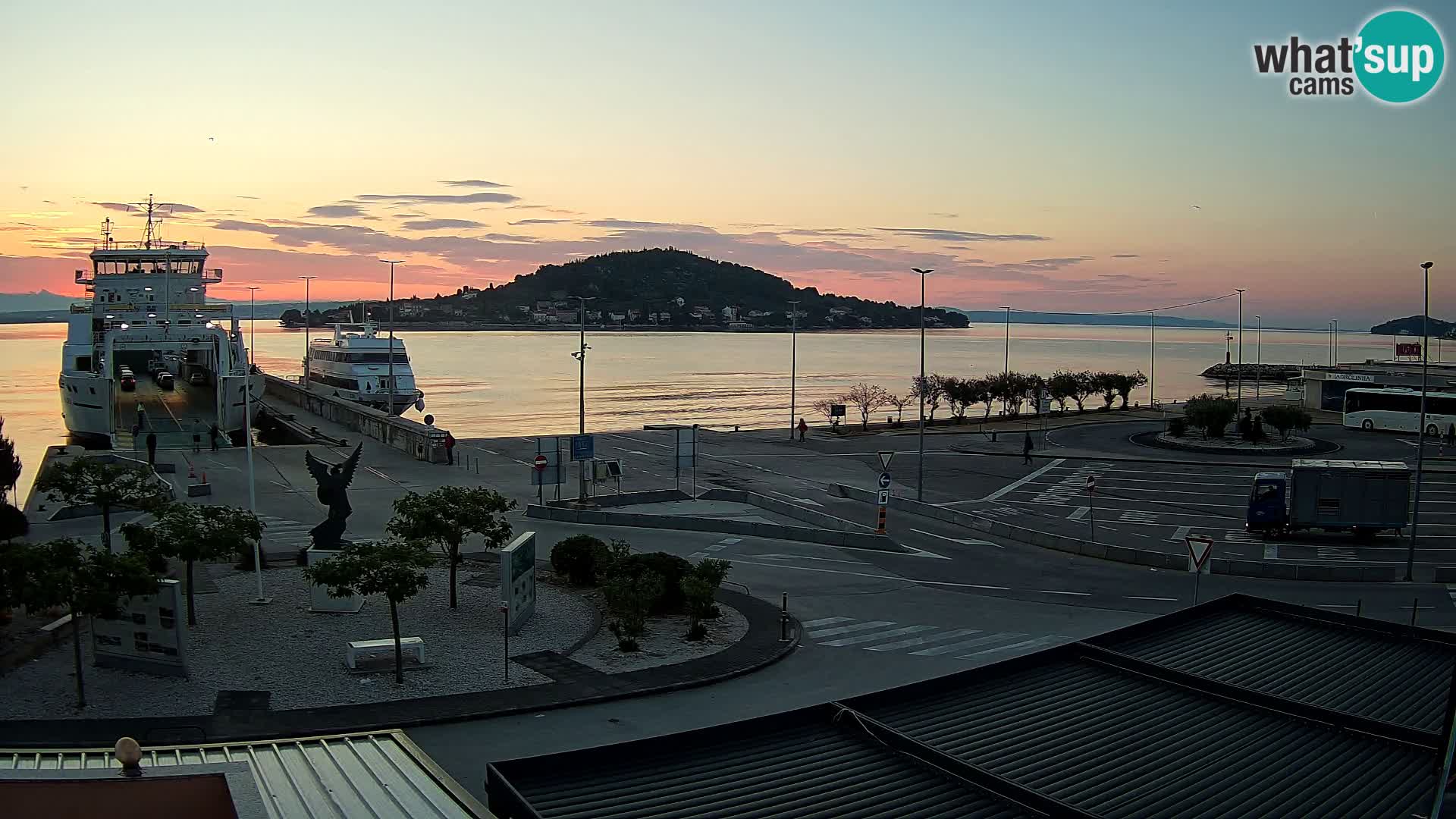 Cámara web UGLJAN – Transportar de Preko a Zadar