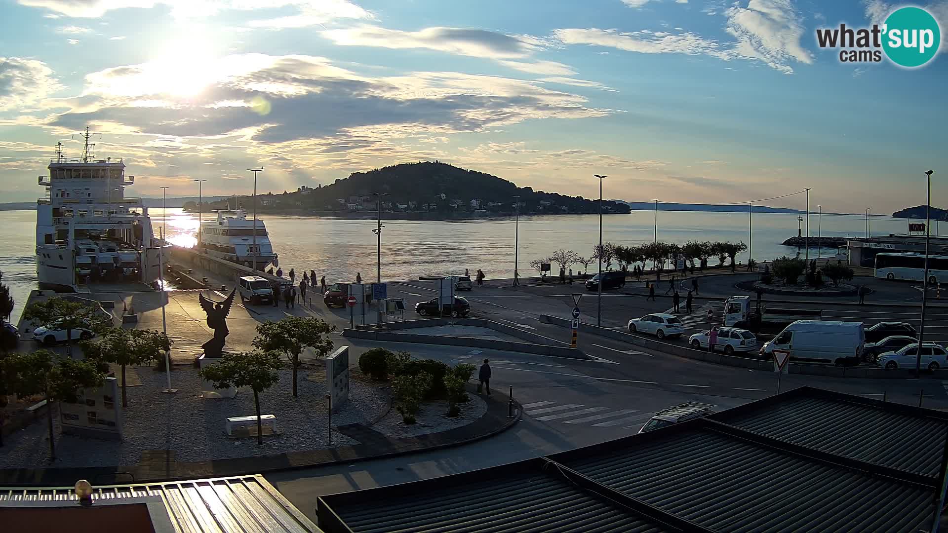 Web cam UGLJAN – Ferry de Preko à Zadar