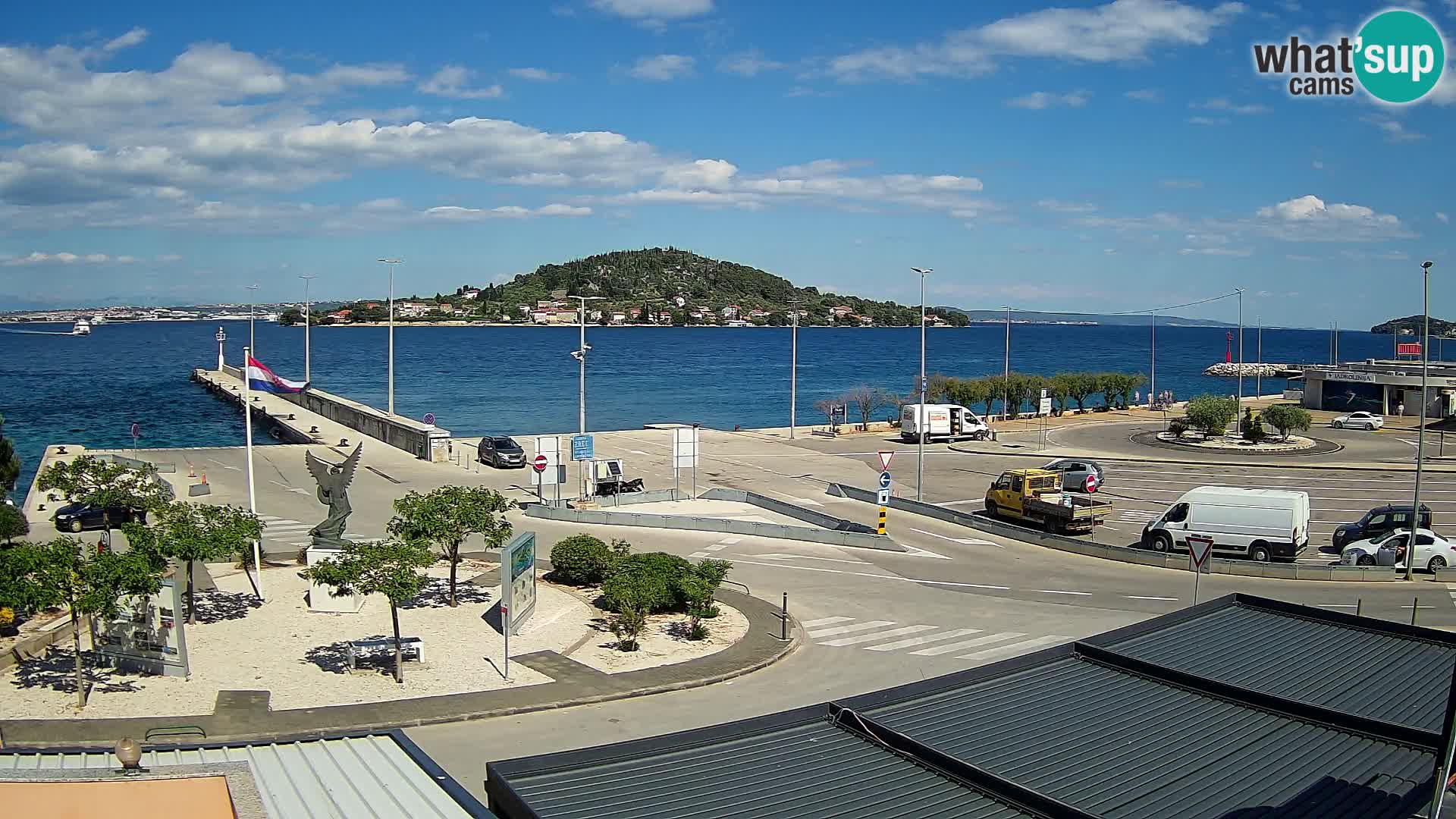 Cámara web UGLJAN – Transportar de Preko a Zadar