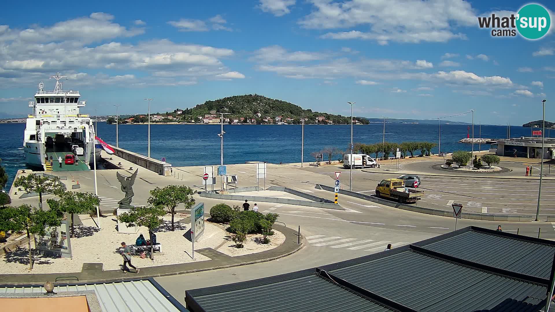 UGLJAN Webcam – Preko-Fähre nach Zadar