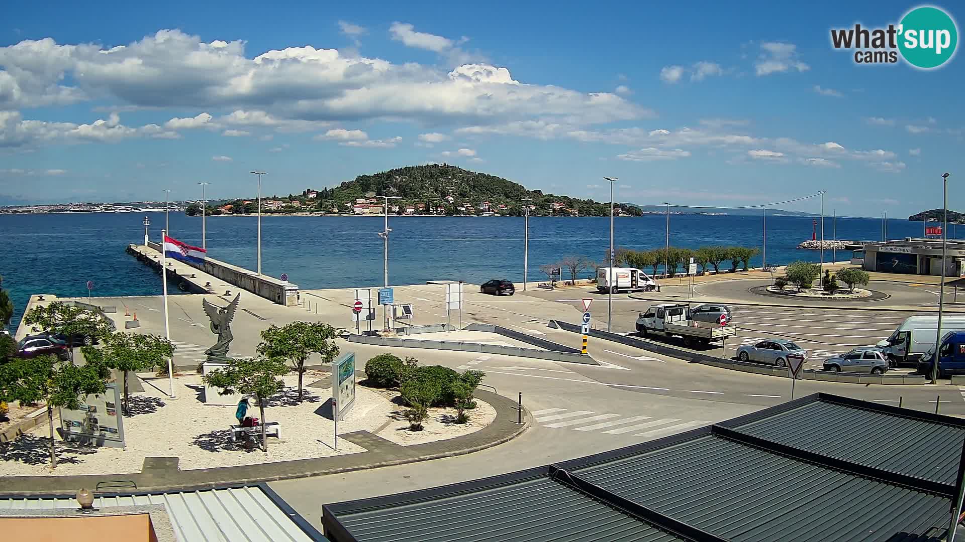 Web cam UGLJAN – Ferry de Preko à Zadar