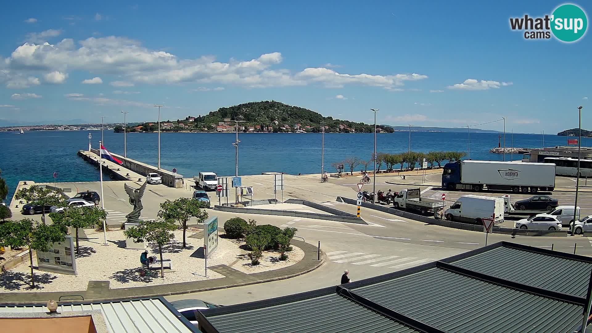 Cámara web UGLJAN – Transportar de Preko a Zadar