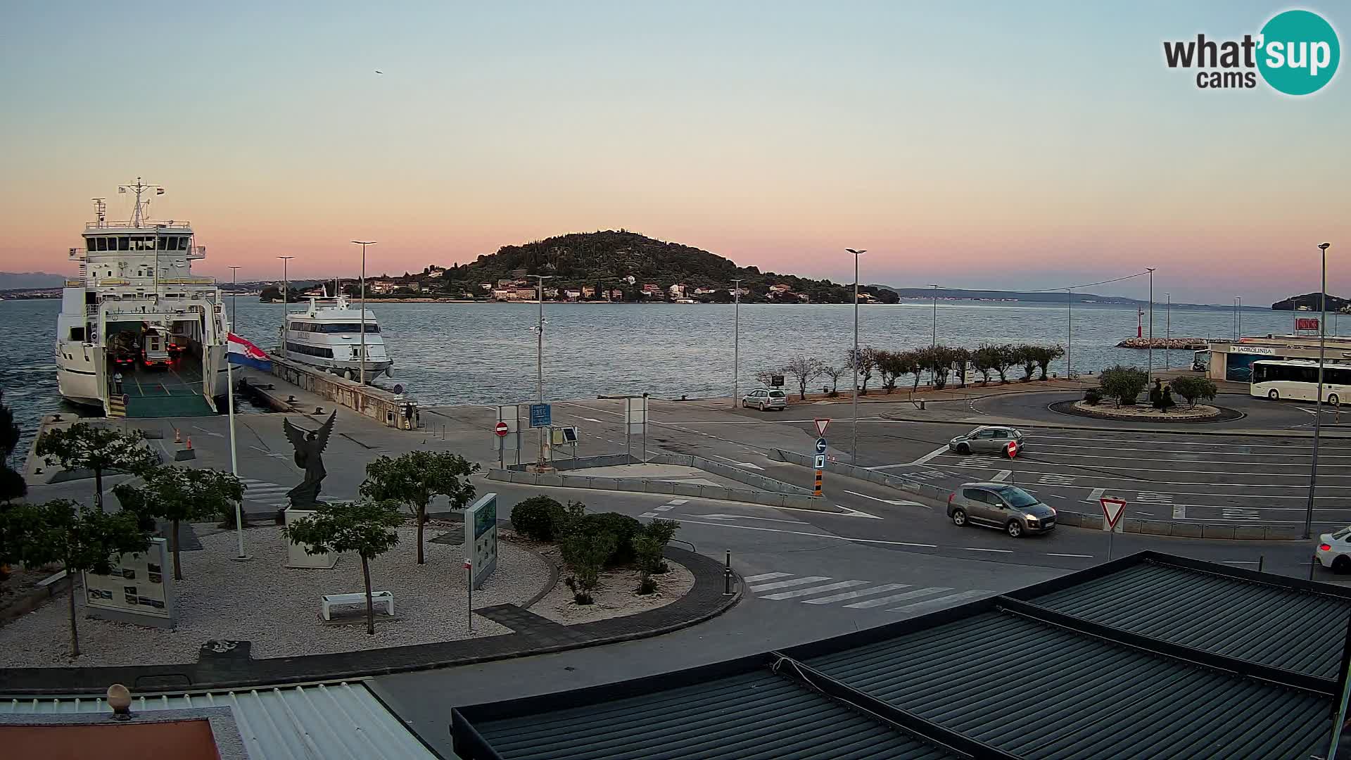 UGLJAN Webcam – Preko-Fähre nach Zadar