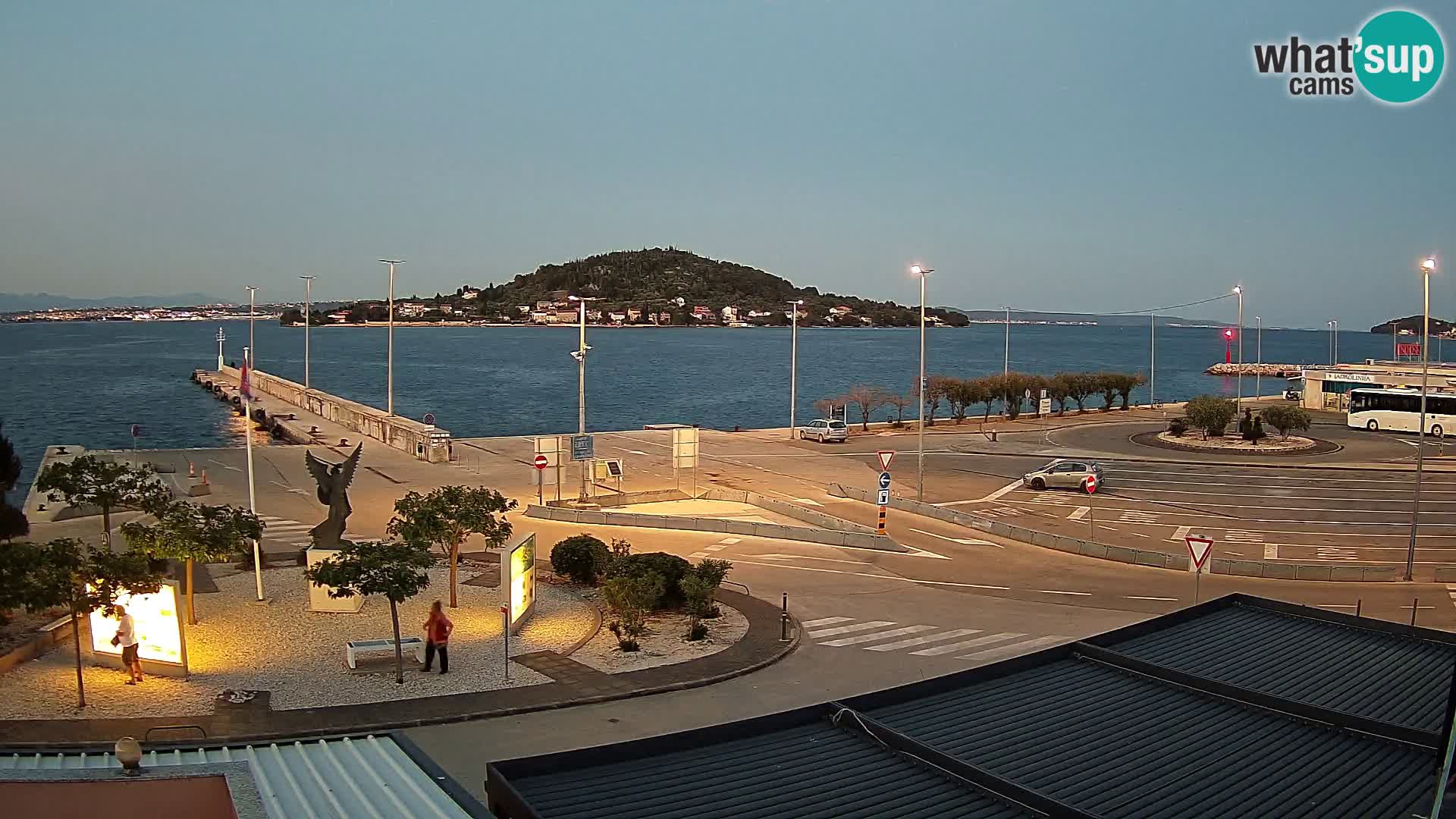Cámara web UGLJAN – Transportar de Preko a Zadar