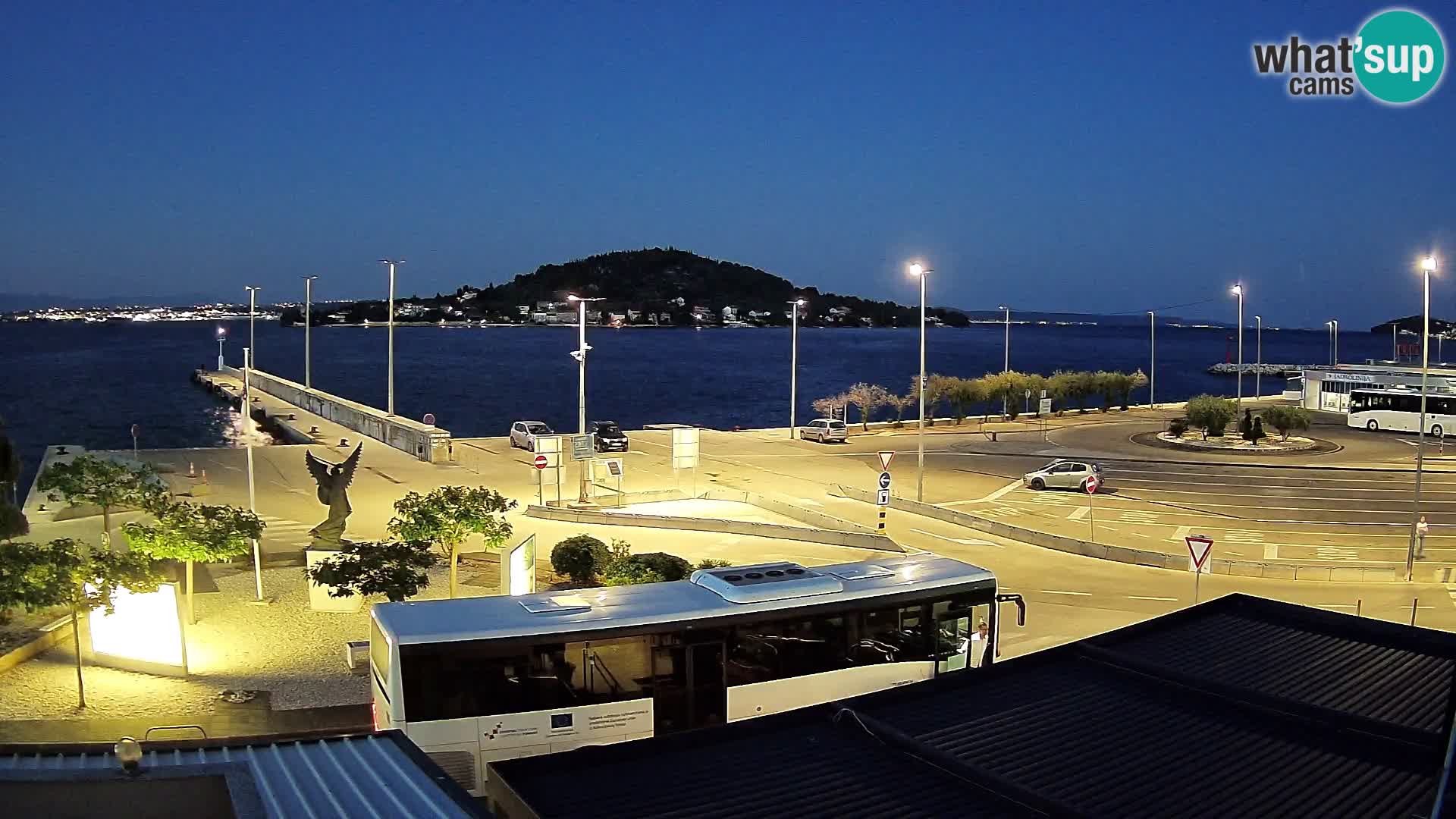 Spletna kamera Ugljan – trajekt Preko – Zadar