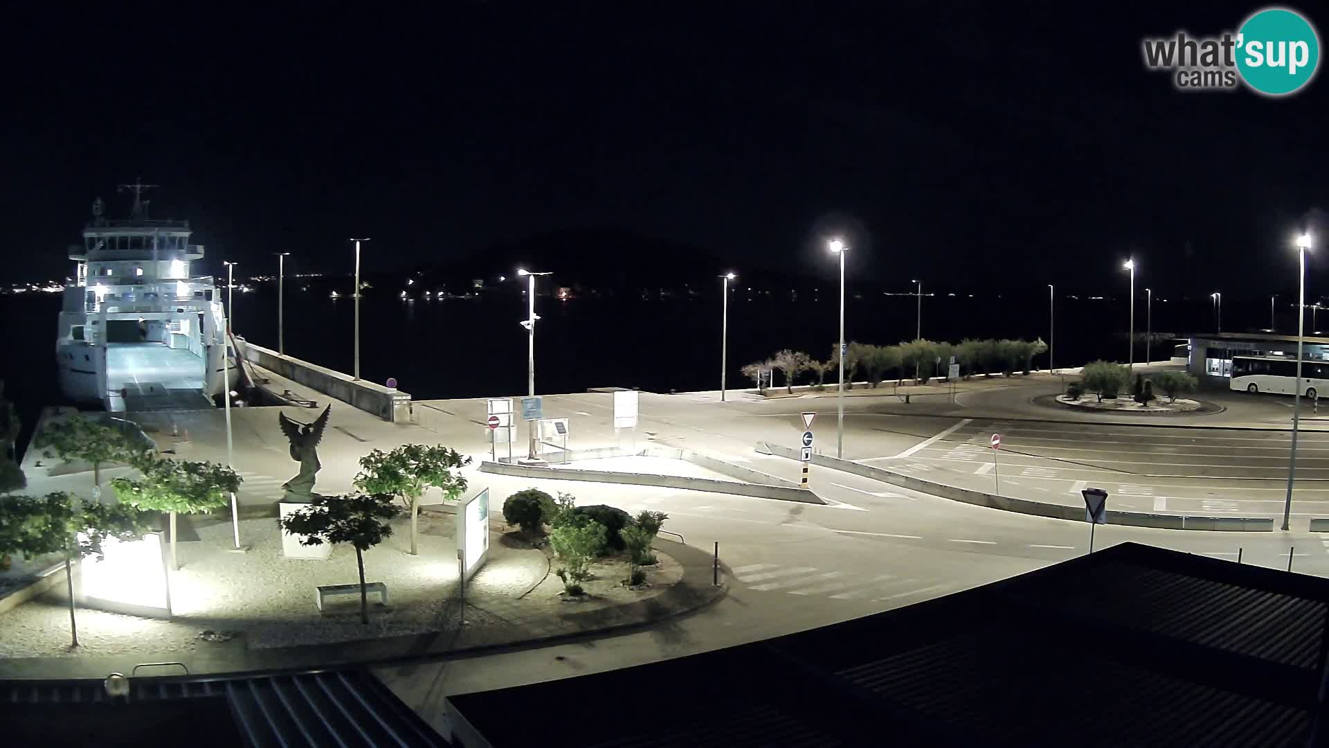Webcam Ugliano – terminal traghetto da Preko a Zara