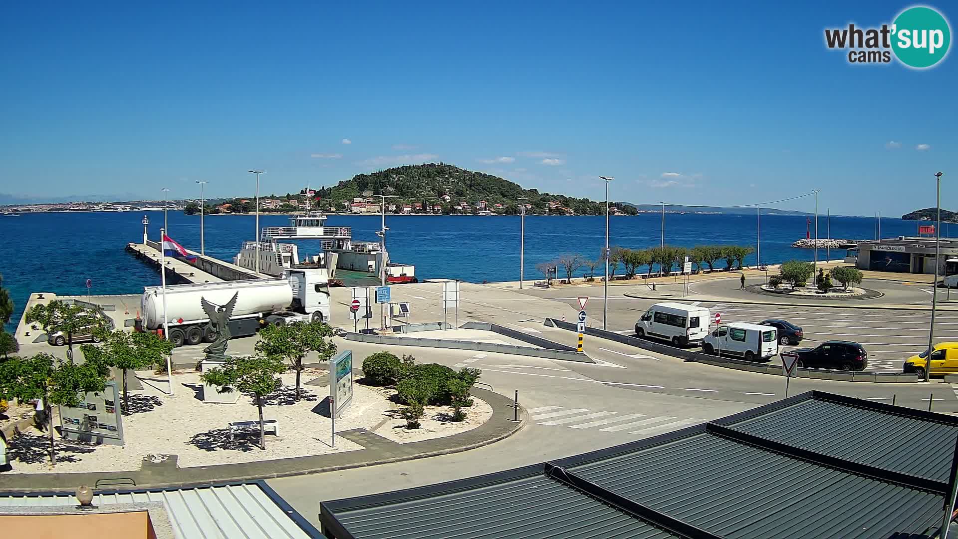 Cámara web UGLJAN – Transportar de Preko a Zadar