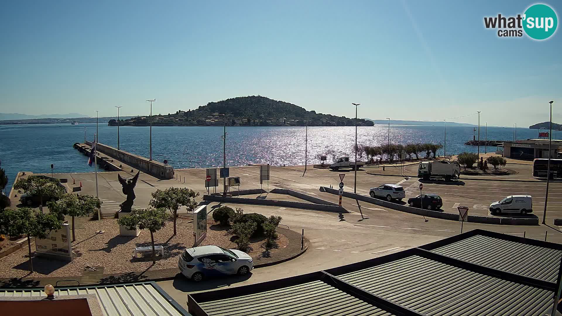 Webcam Ugljan – Preko Ferry to Zadar