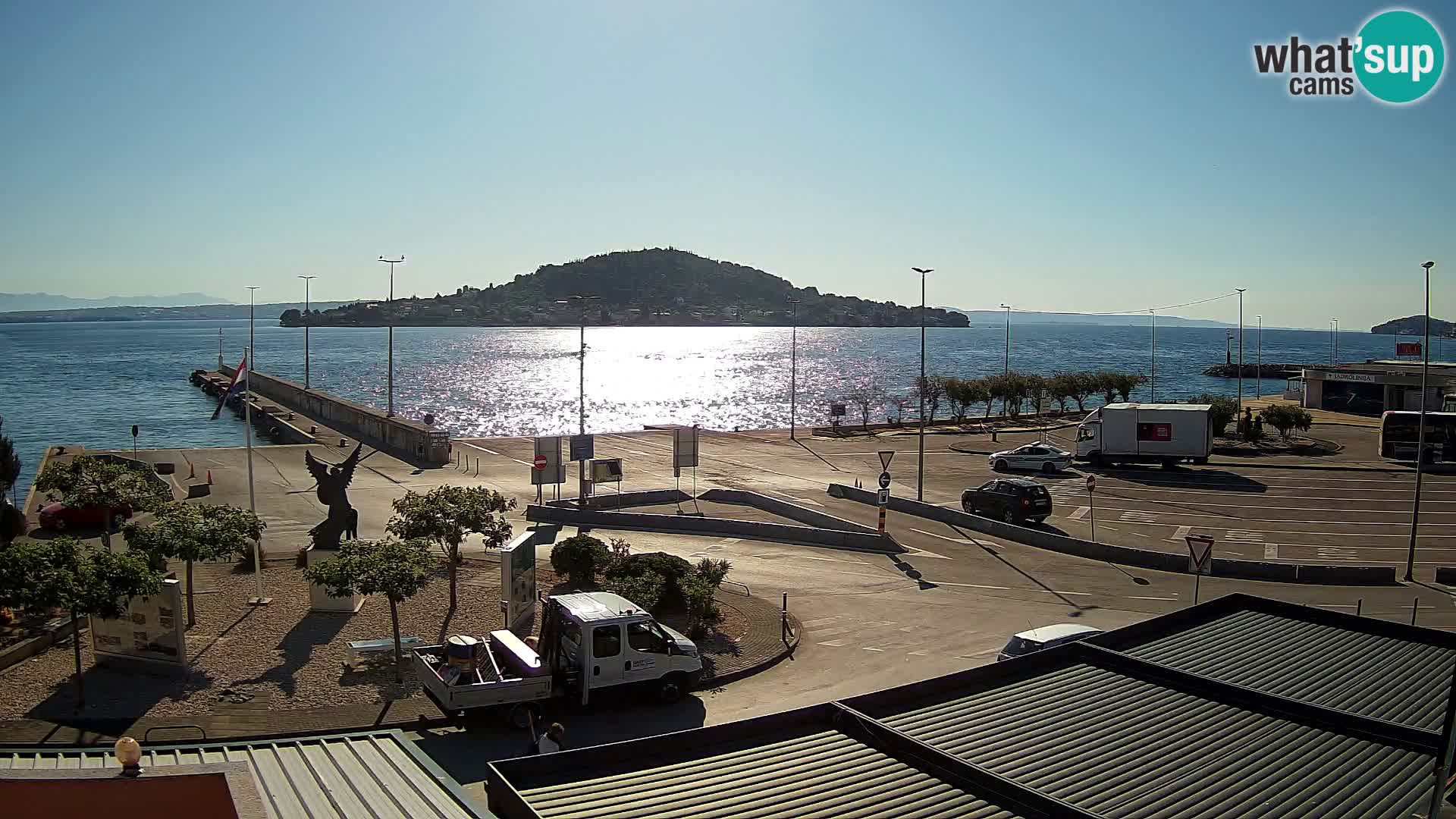 Webcam Ugljan – Preko Ferry to Zadar