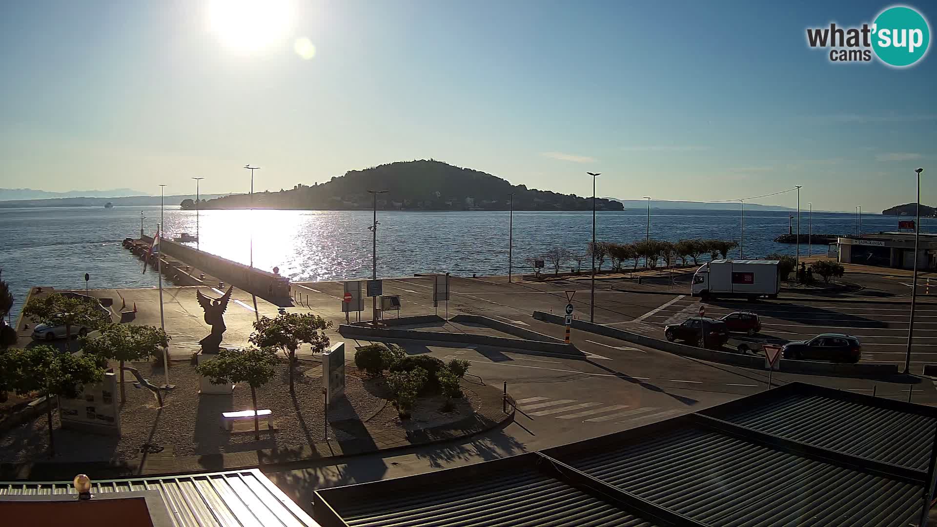 Webcam Ugljan – Preko Ferry to Zadar