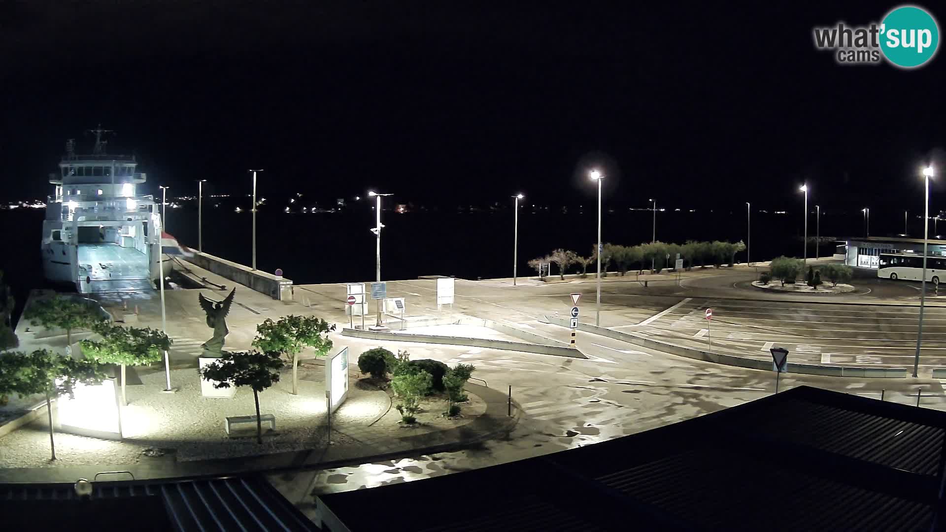 Webcam Ugljan – Preko Ferry to Zadar