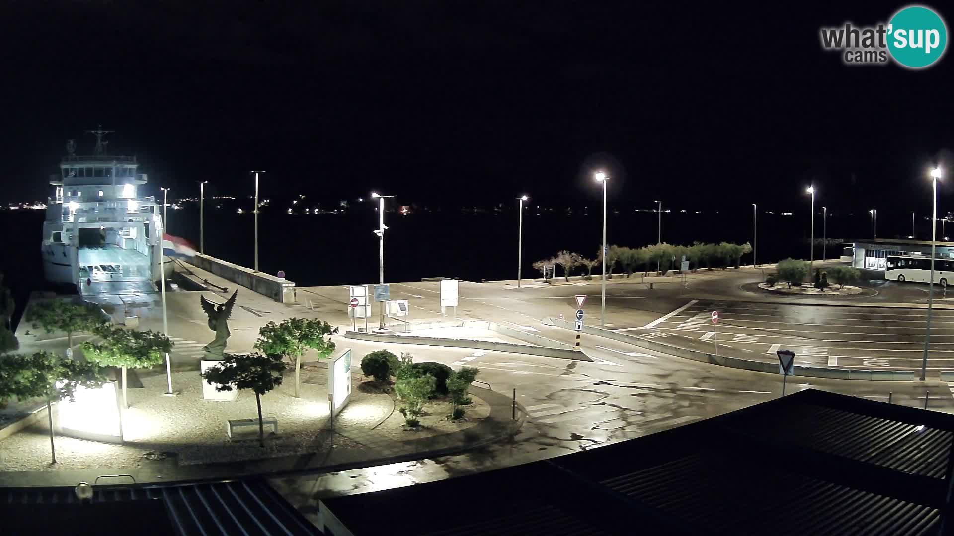 Webcam Ugljan – Preko Ferry to Zadar