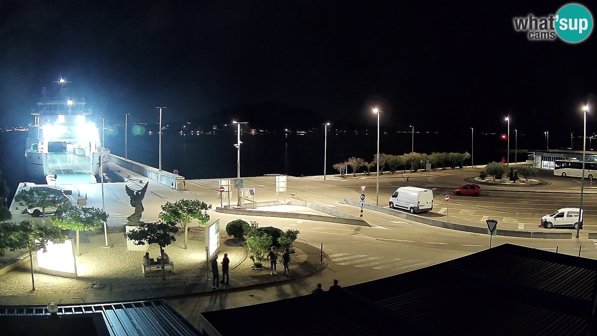 Webcam Ugljan – Preko Ferry to Zadar