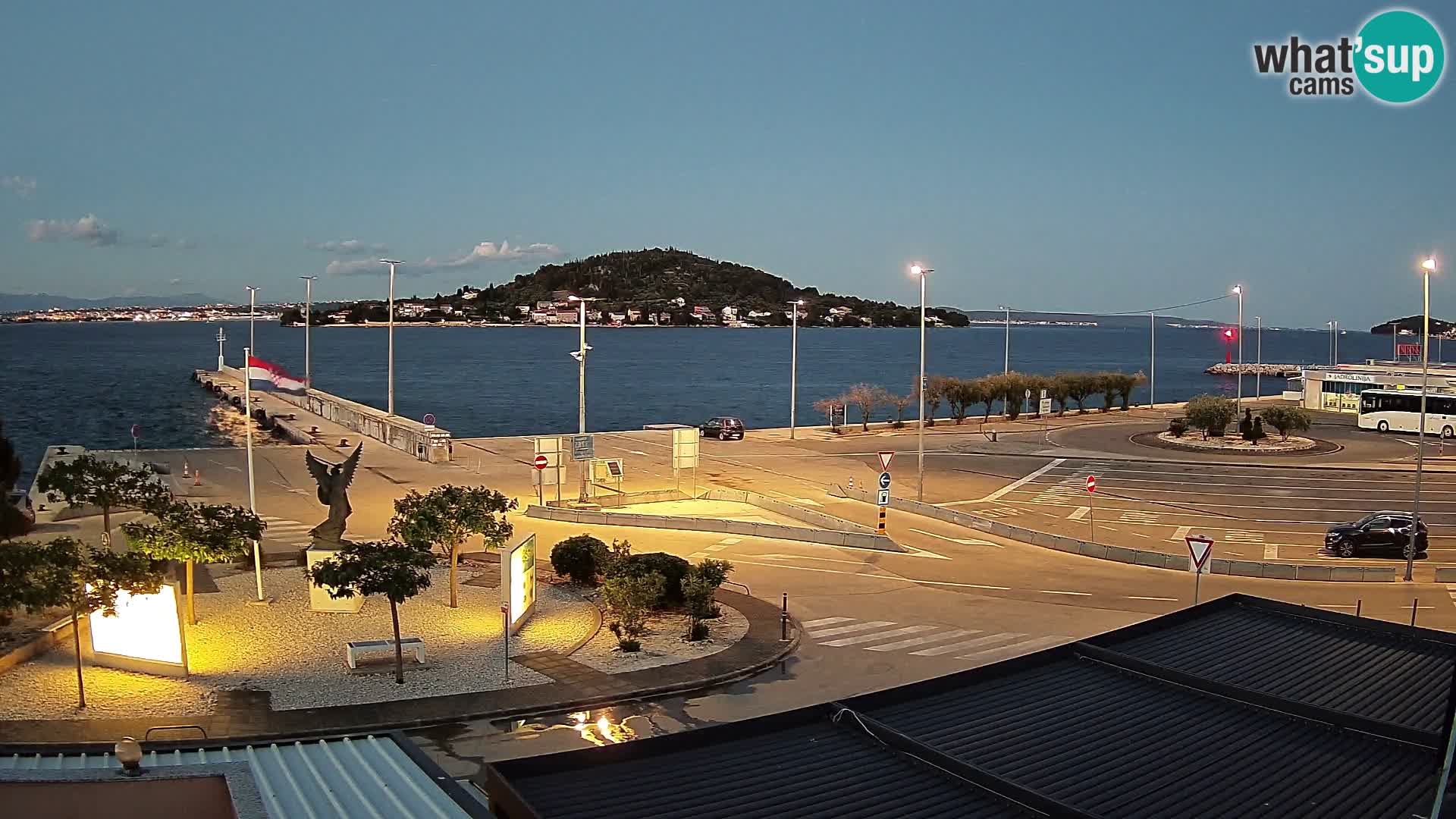 UGLJAN Webcam – Preko-Fähre nach Zadar