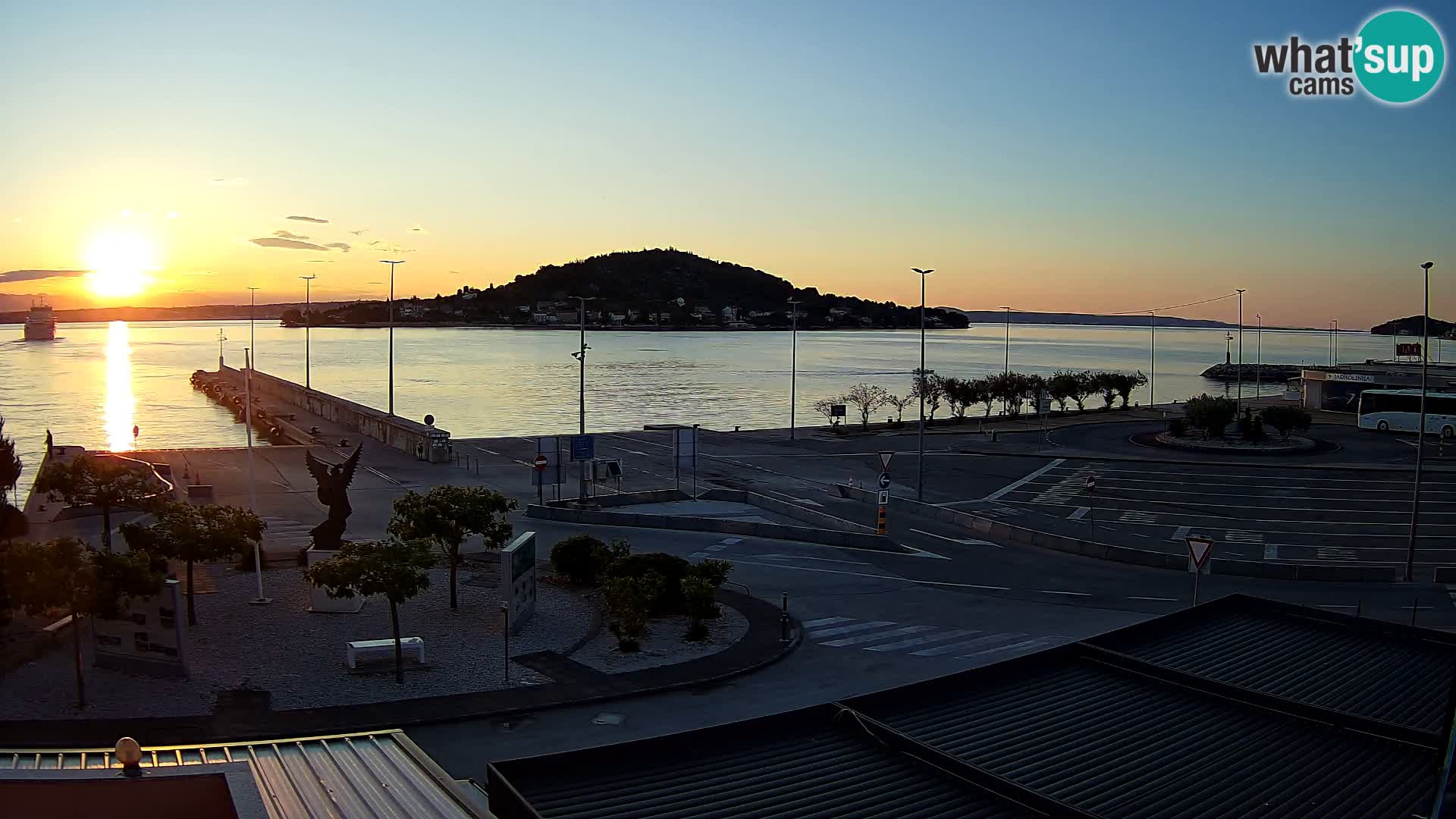 UGLJAN Webcam – Preko-Fähre nach Zadar