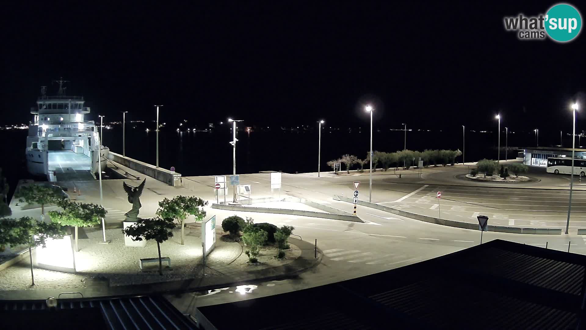 Webcam Ugljan – Preko Ferry to Zadar