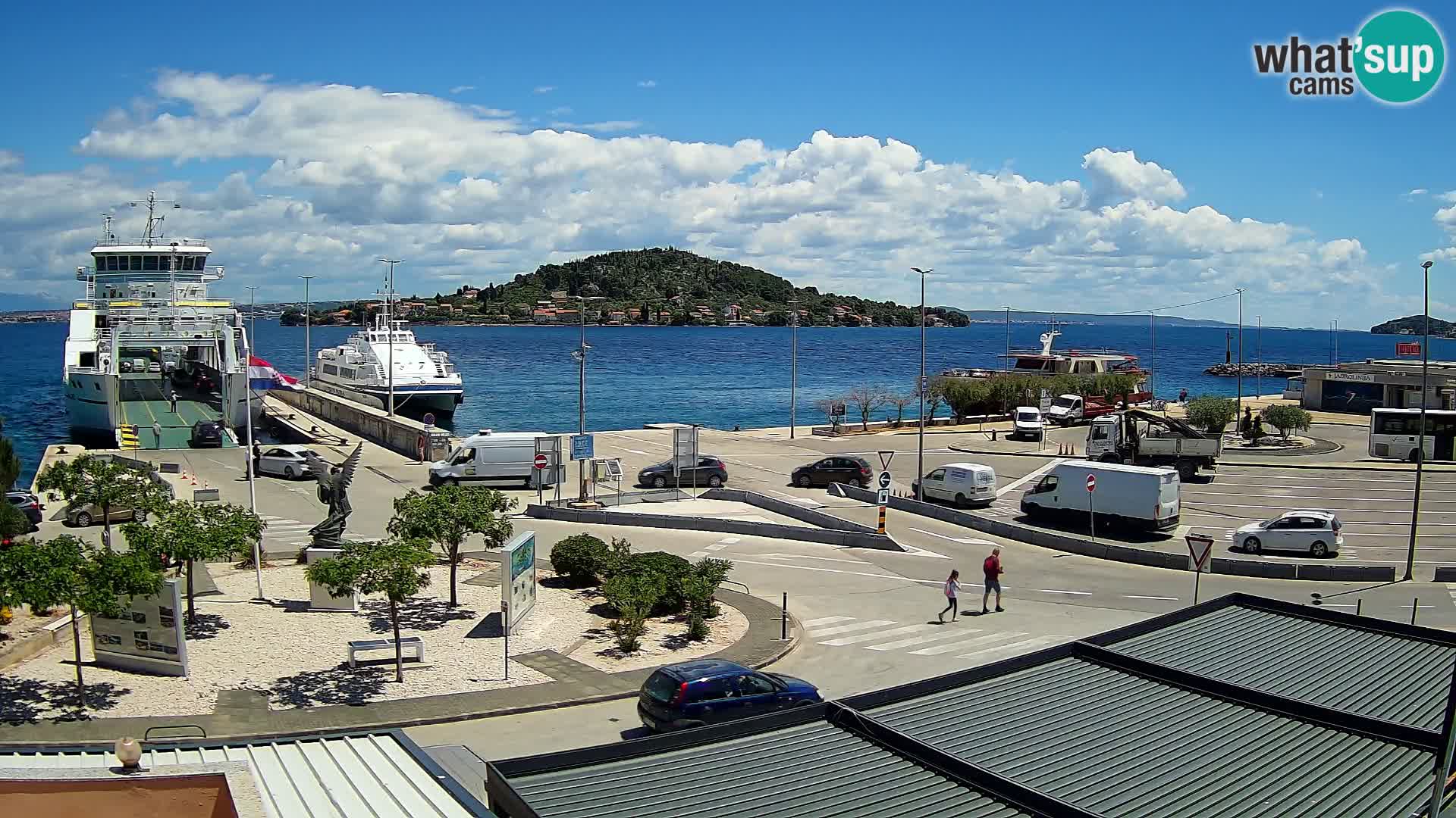UGLJAN Webcam – Preko-Fähre nach Zadar
