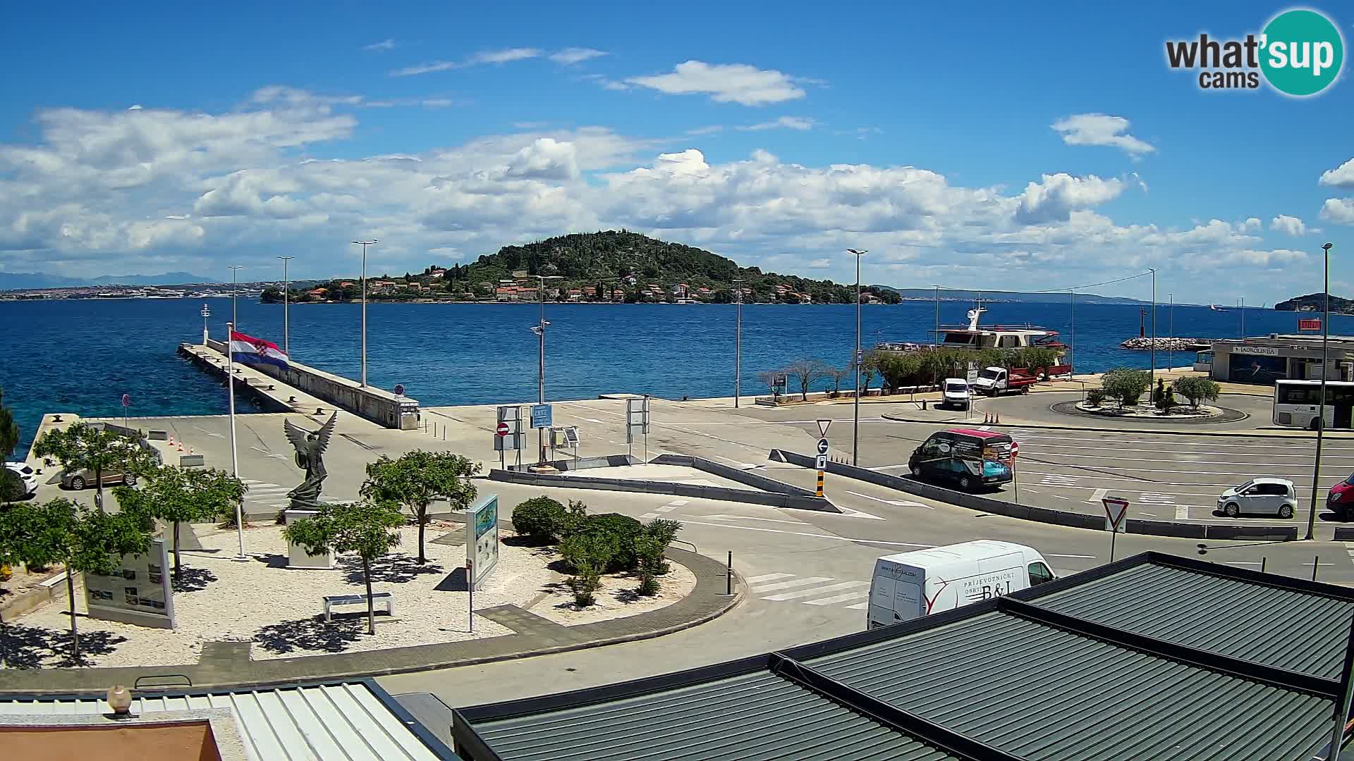 UGLJAN Webcam – Preko-Fähre nach Zadar