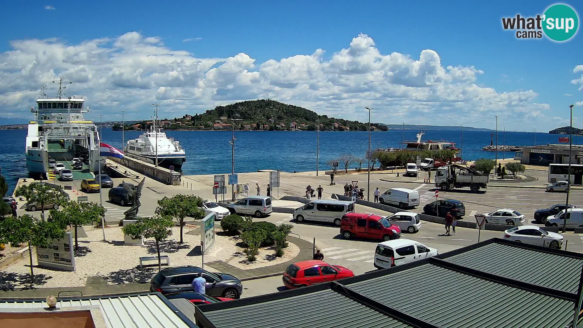 UGLJAN Webcam – Preko-Fähre nach Zadar