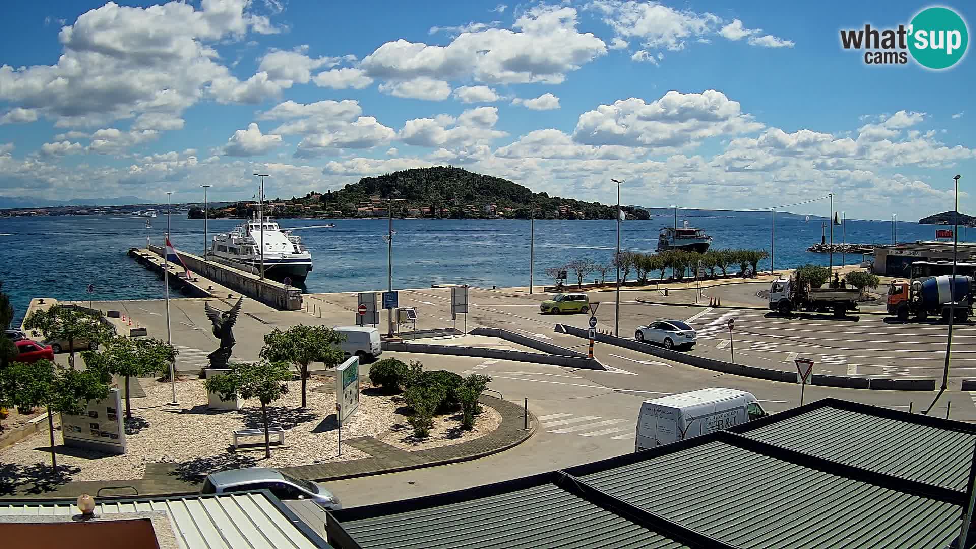 UGLJAN Webcam – Preko-Fähre nach Zadar