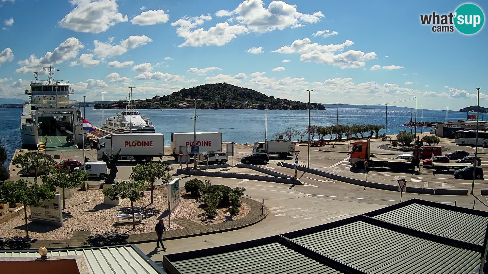 UGLJAN Webcam – Preko-Fähre nach Zadar