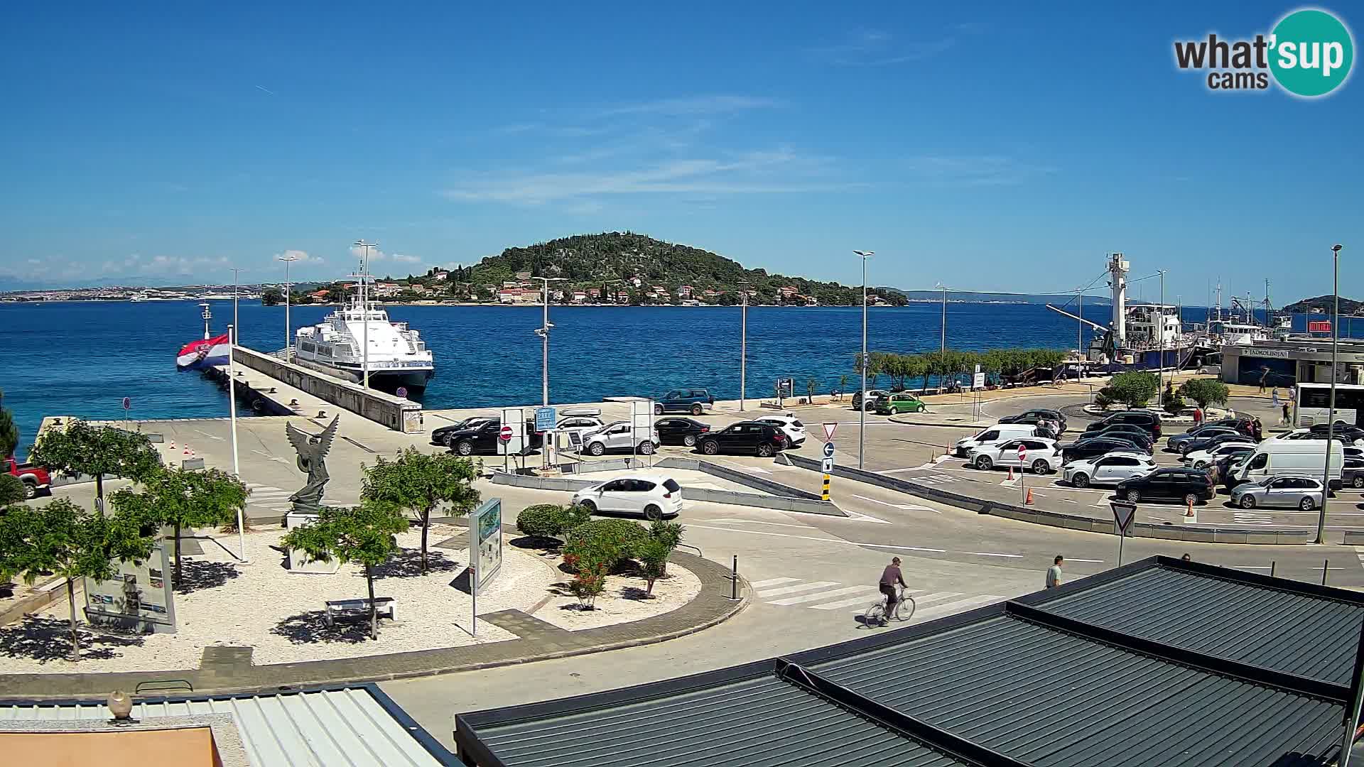 Spletna kamera Ugljan – trajekt Preko – Zadar