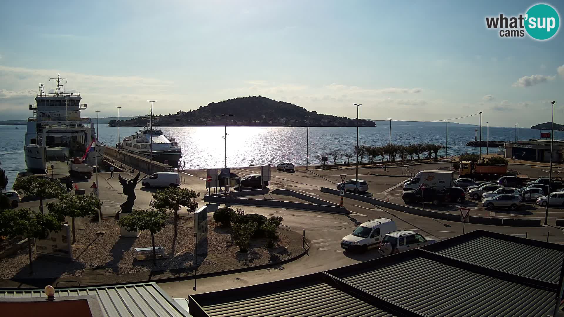 Webcam Ugljan – Preko Ferry to Zadar
