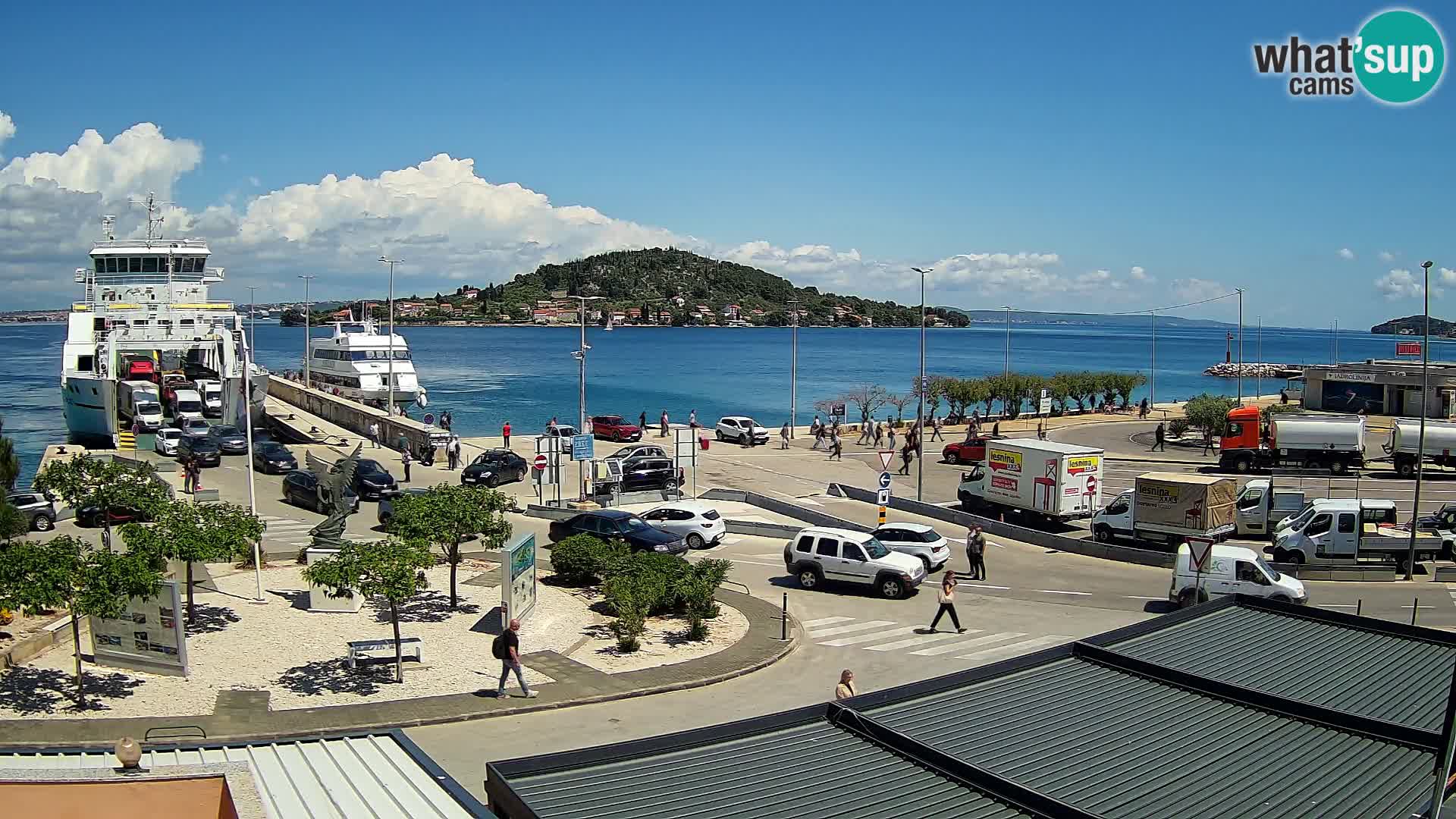 UGLJAN Webcam – Preko-Fähre nach Zadar