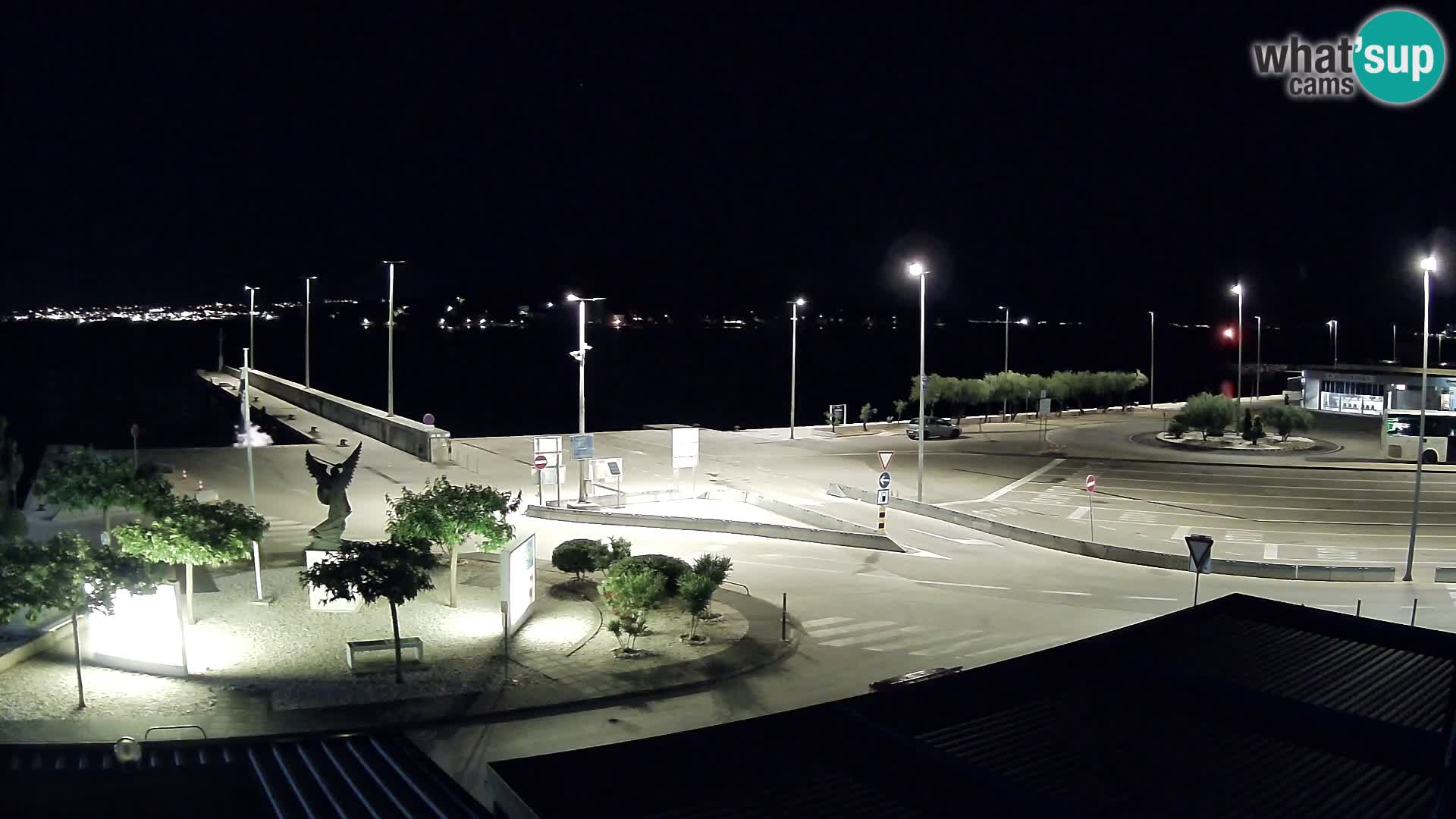 Spletna kamera Ugljan – trajekt Preko – Zadar