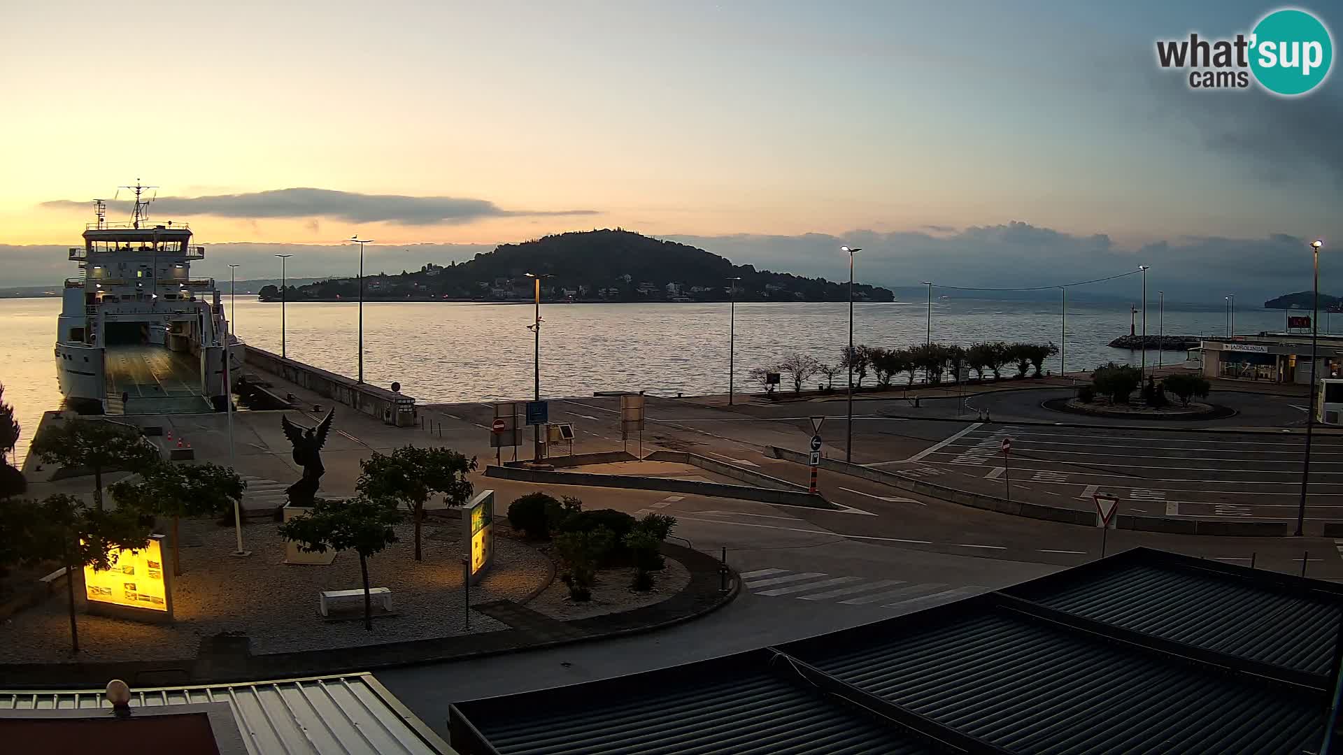 Webcam Ugljan – Preko Ferry to Zadar