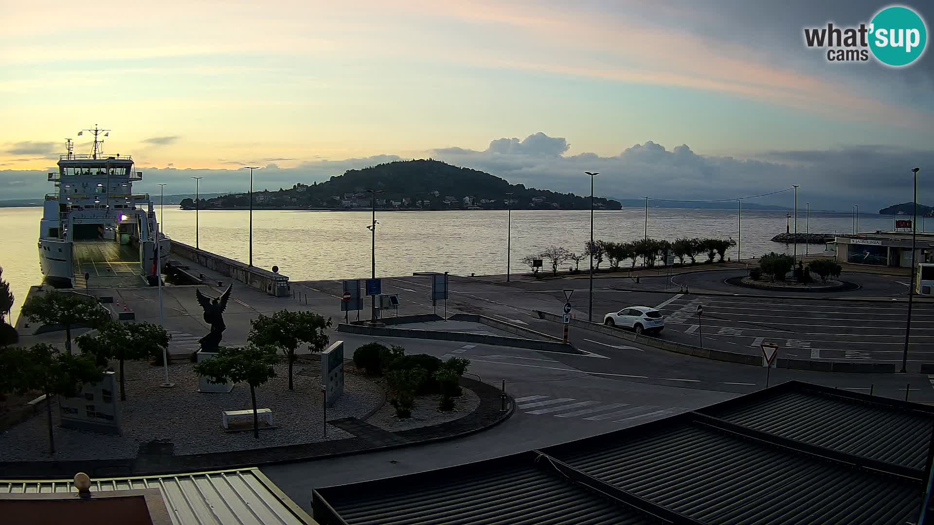 Webcam Ugljan – Preko Ferry to Zadar