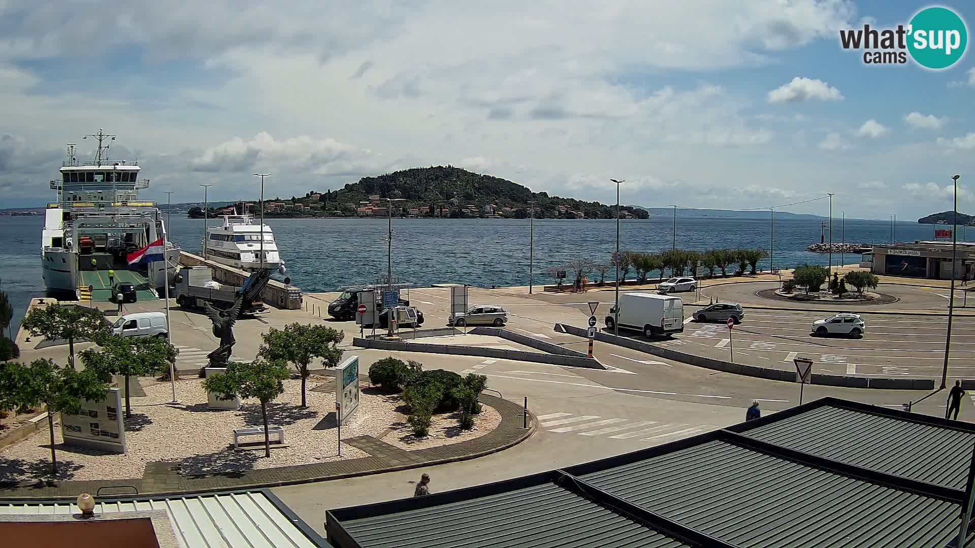 UGLJAN Webcam – Preko-Fähre nach Zadar
