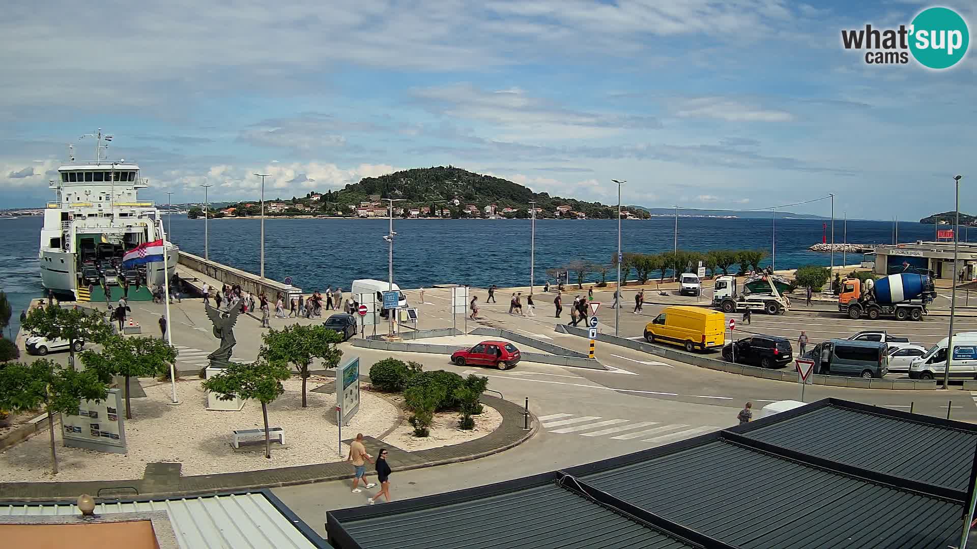Cámara web UGLJAN – Transportar de Preko a Zadar
