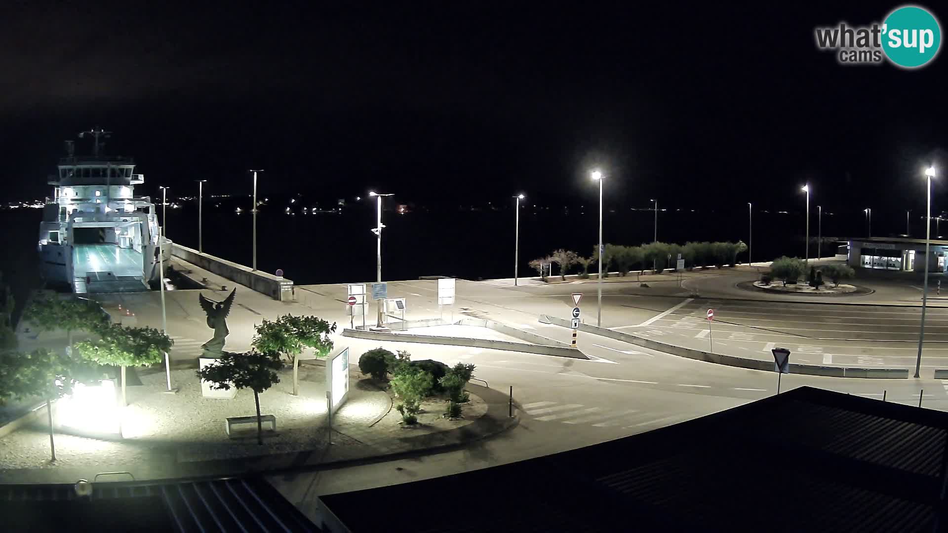 Spletna kamera Ugljan – trajekt Preko – Zadar
