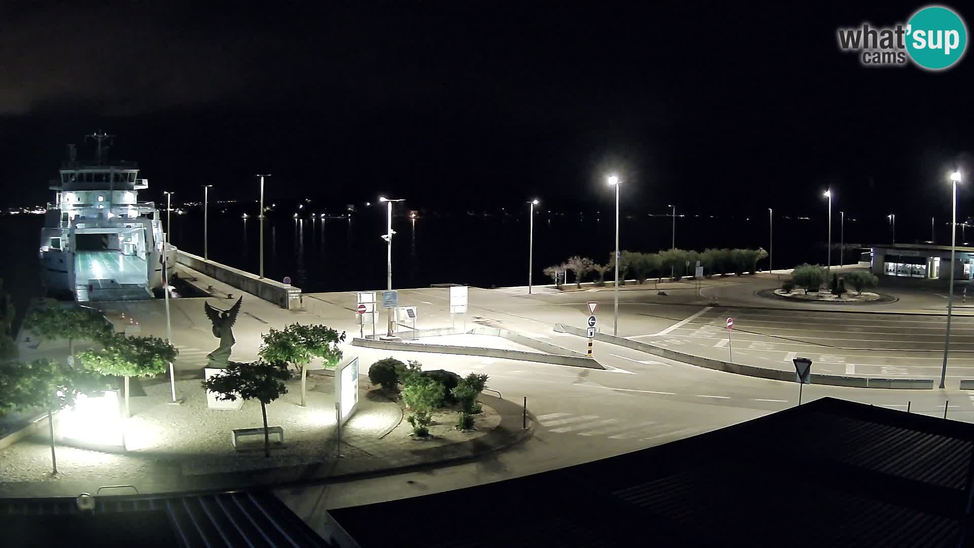 Webcam Ugliano – terminal traghetto da Preko a Zara