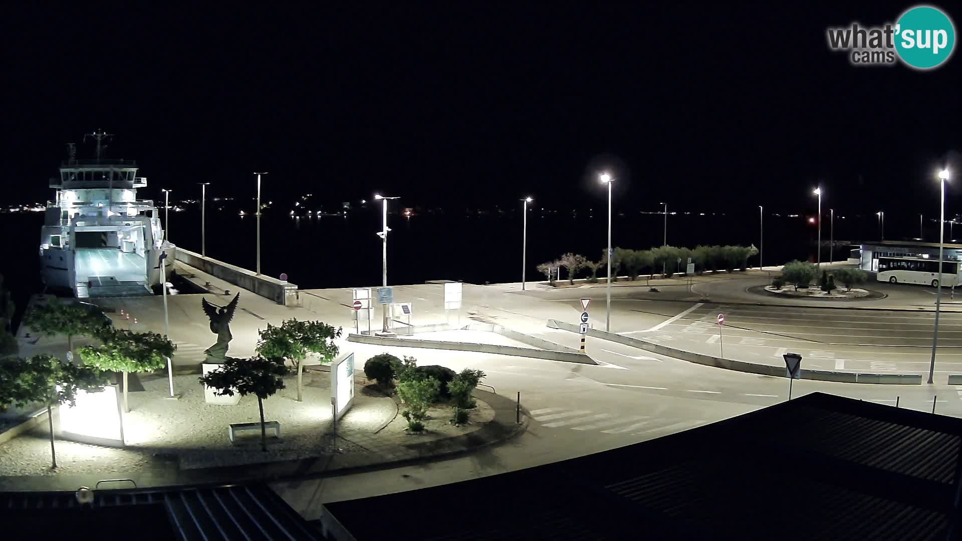 Spletna kamera Ugljan – trajekt Preko – Zadar