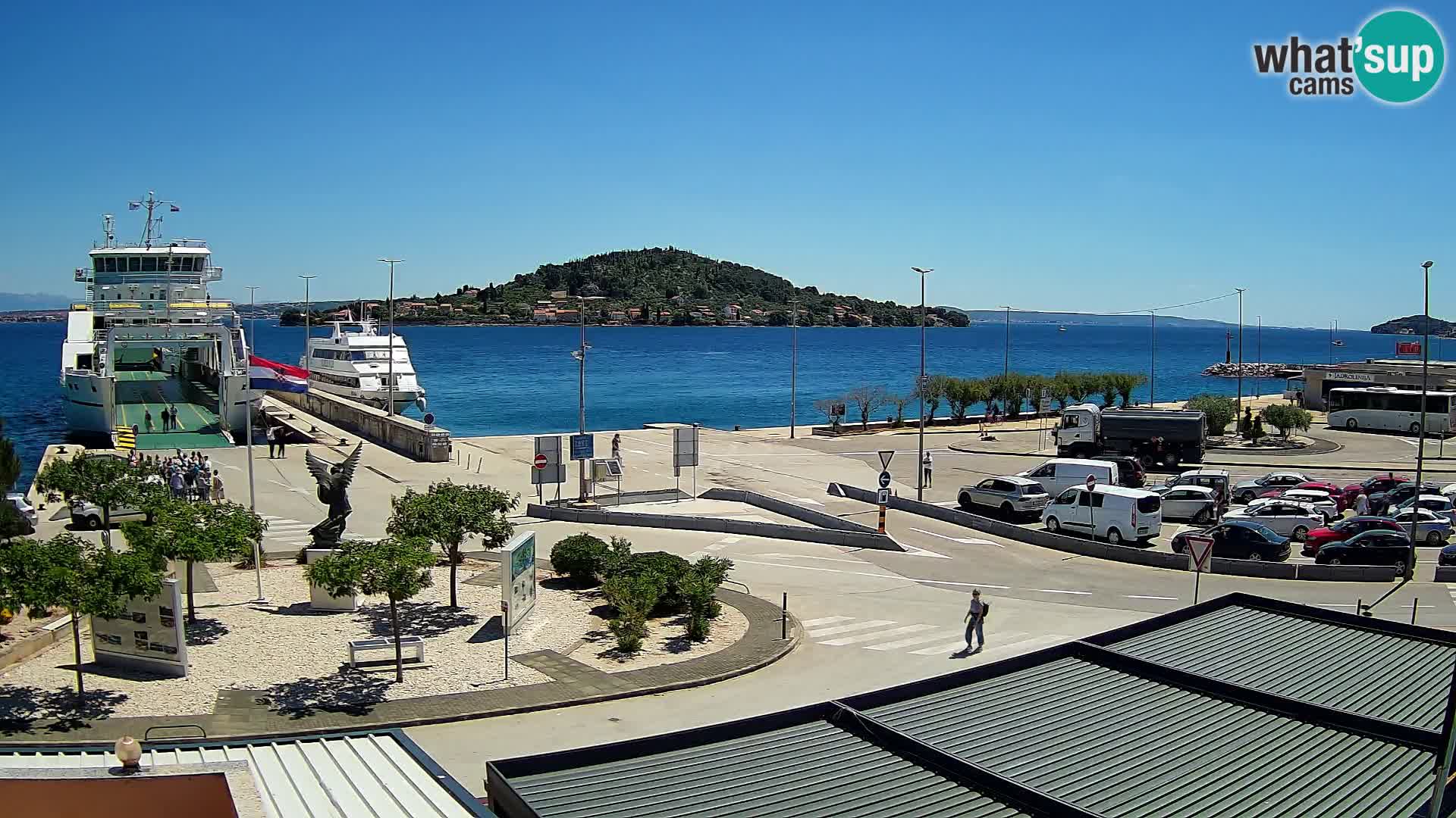 Cámara web UGLJAN – Transportar de Preko a Zadar
