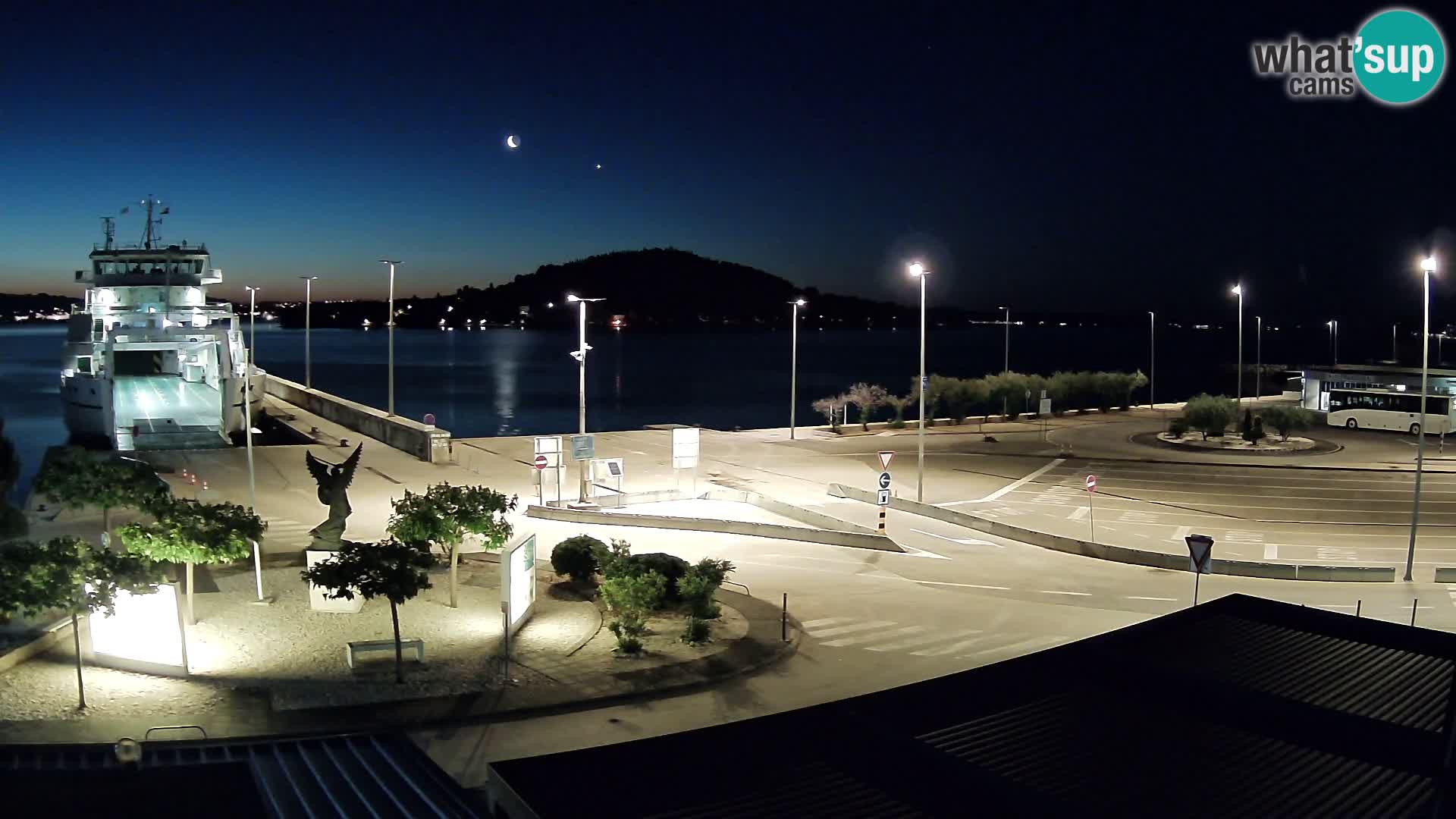 Webcam Ugljan – Preko Ferry to Zadar