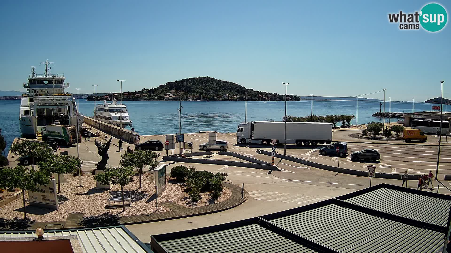 Web cam UGLJAN – Ferry de Preko à Zadar